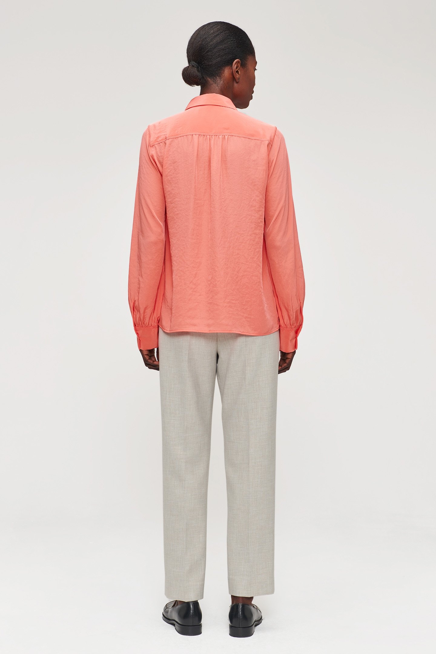 TECHNOSILK BLOUSE RADIANT CORAL 4