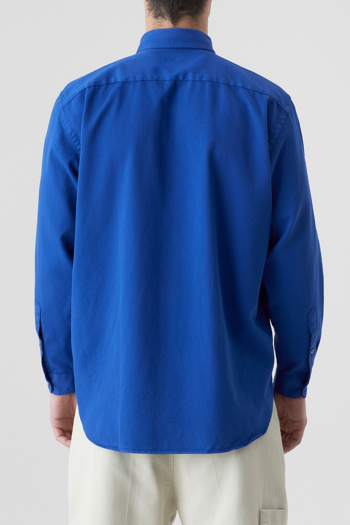 FORMAL ARMY SHIRT SHIRTS & BLOUSES OCEAN BLUE 2