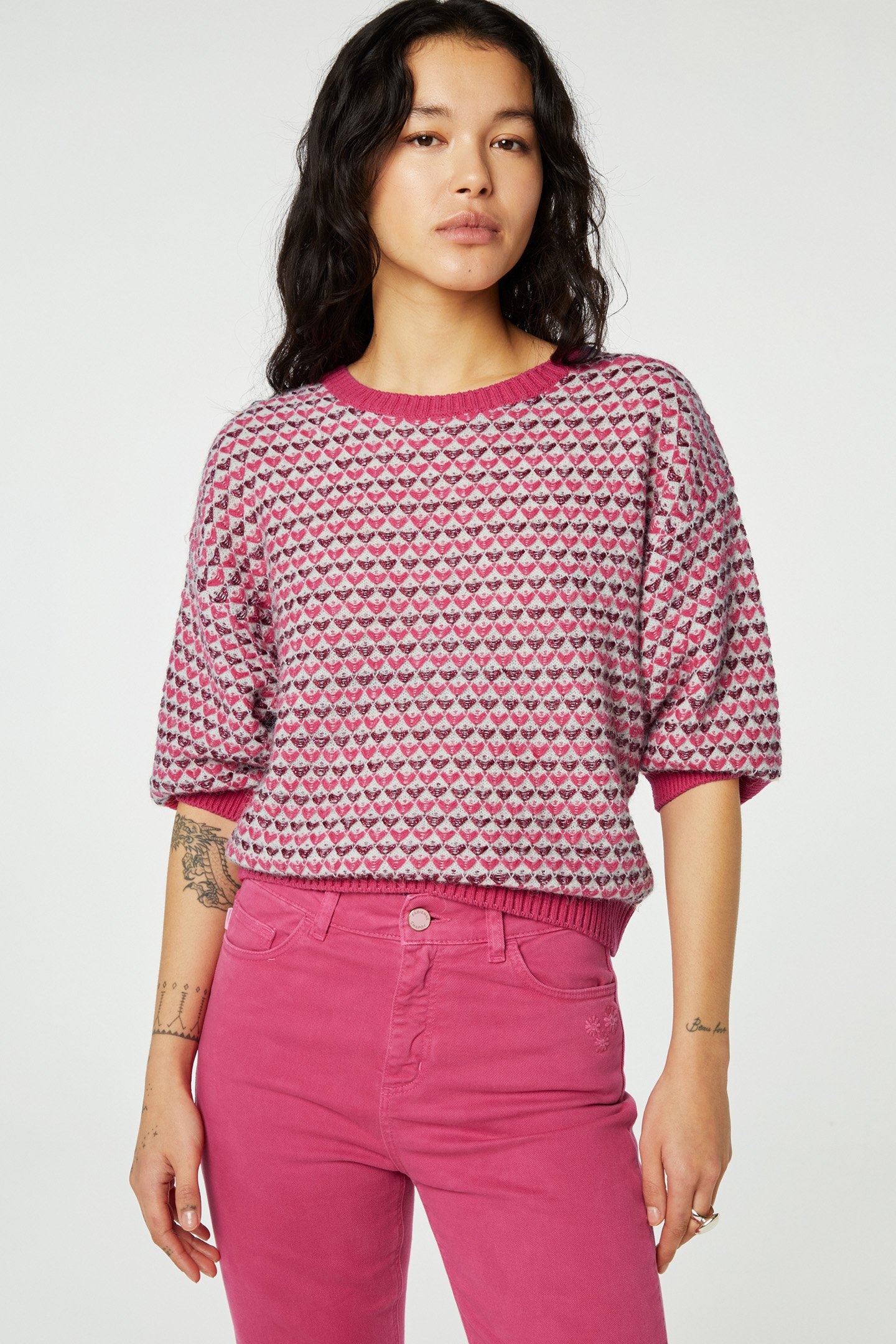 ROSE PULLOVER PINK CANDY 3