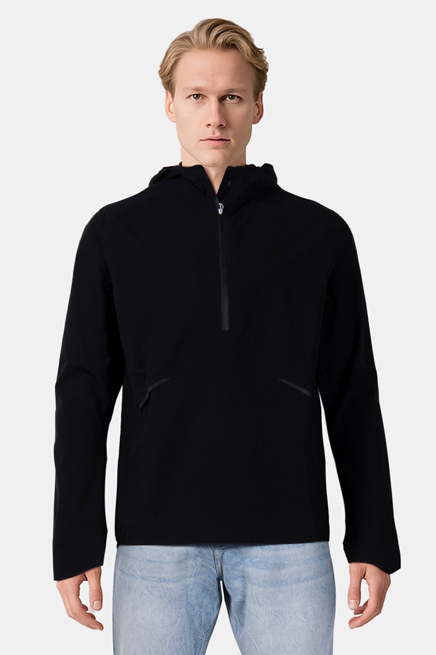 WATERPROOF ANORAK 1 BLACK 1