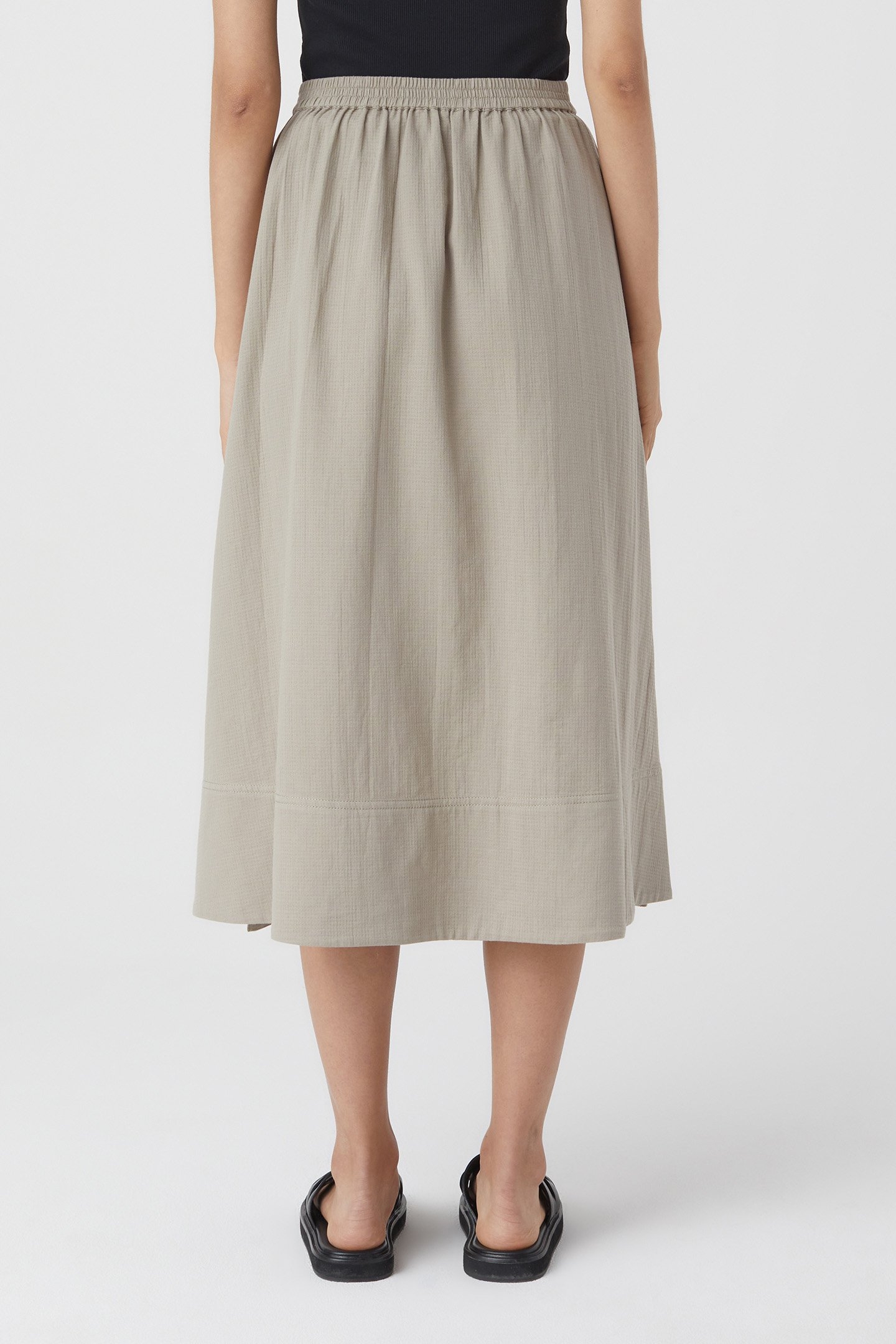 MIDI SKIRT SKIRTS GREY VENEER 2