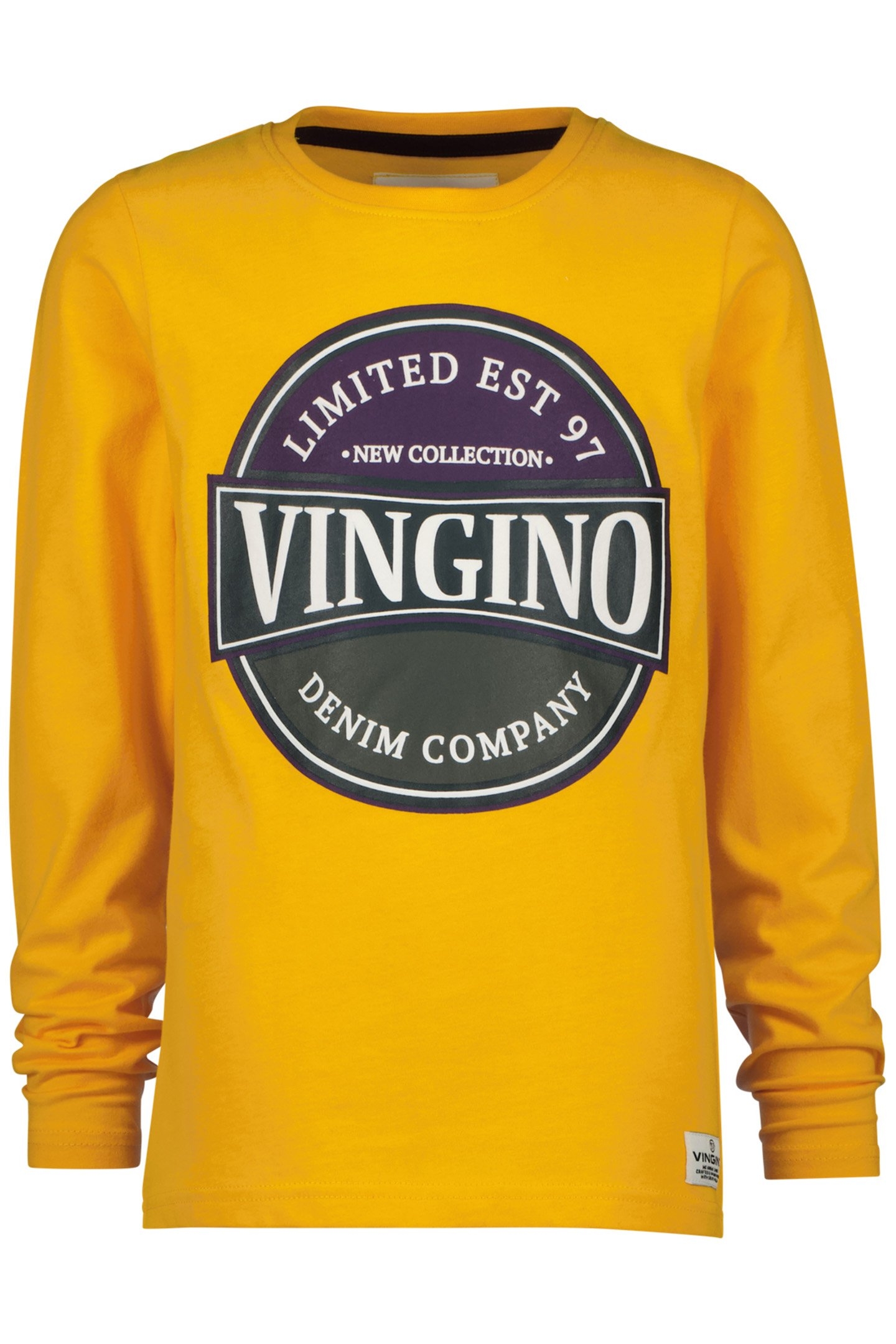 BOY'S JARDO T-SHIRT SCHOOL YELLOW 1