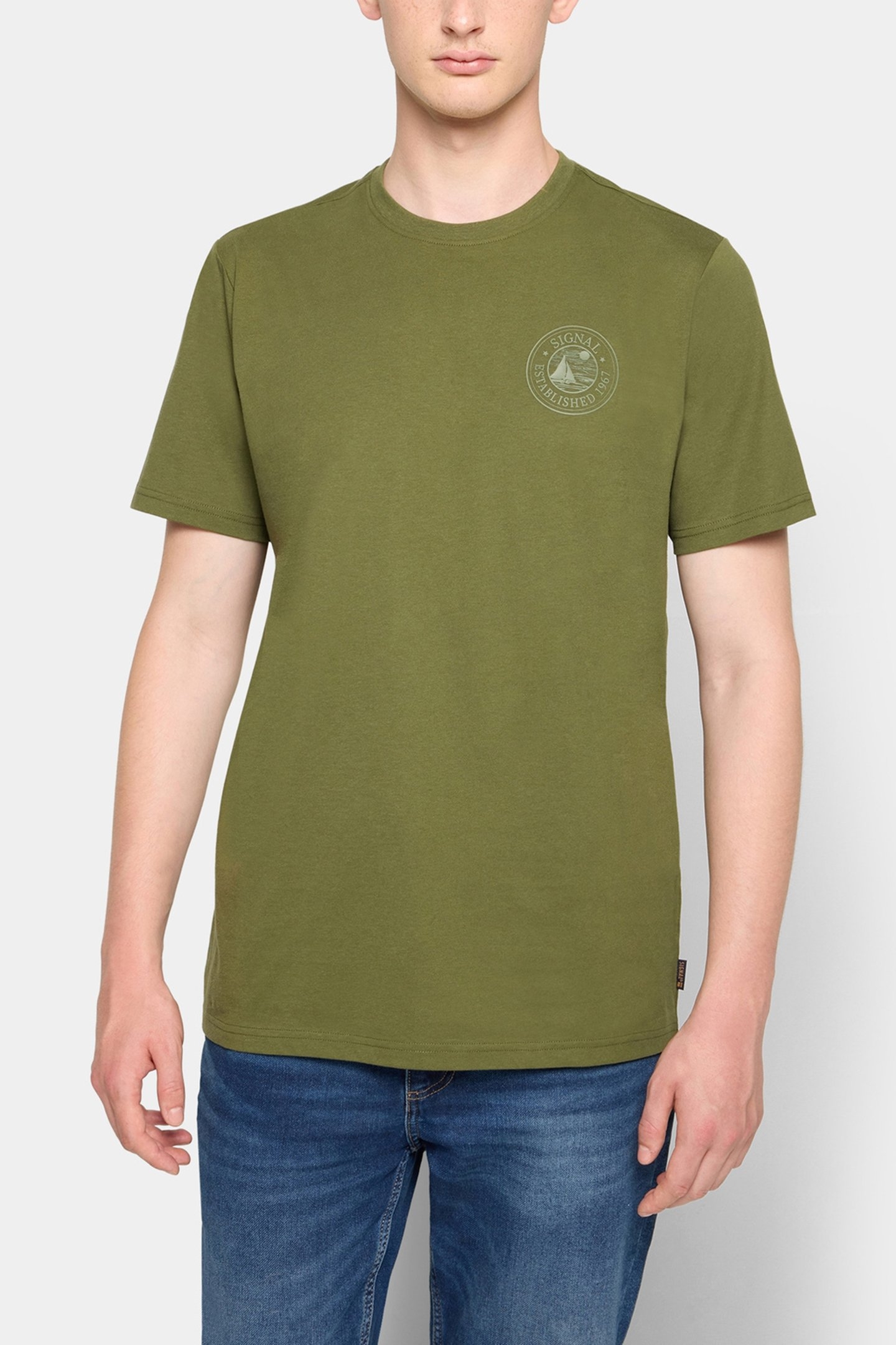 OLIVERSI CHEST PRINT + CYPRESS GREEN 1