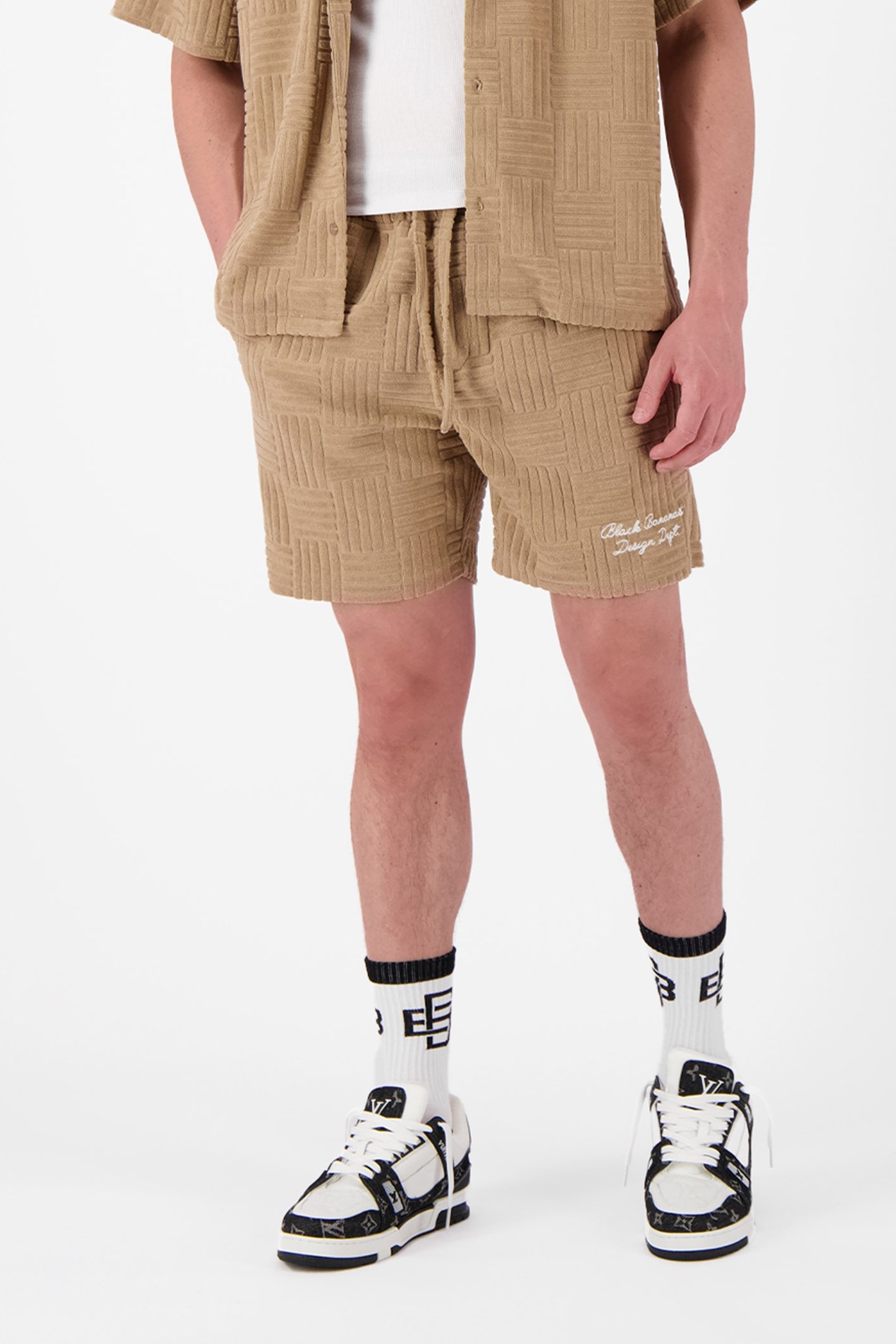 TERRY RESORT SHORTS BROWN 5