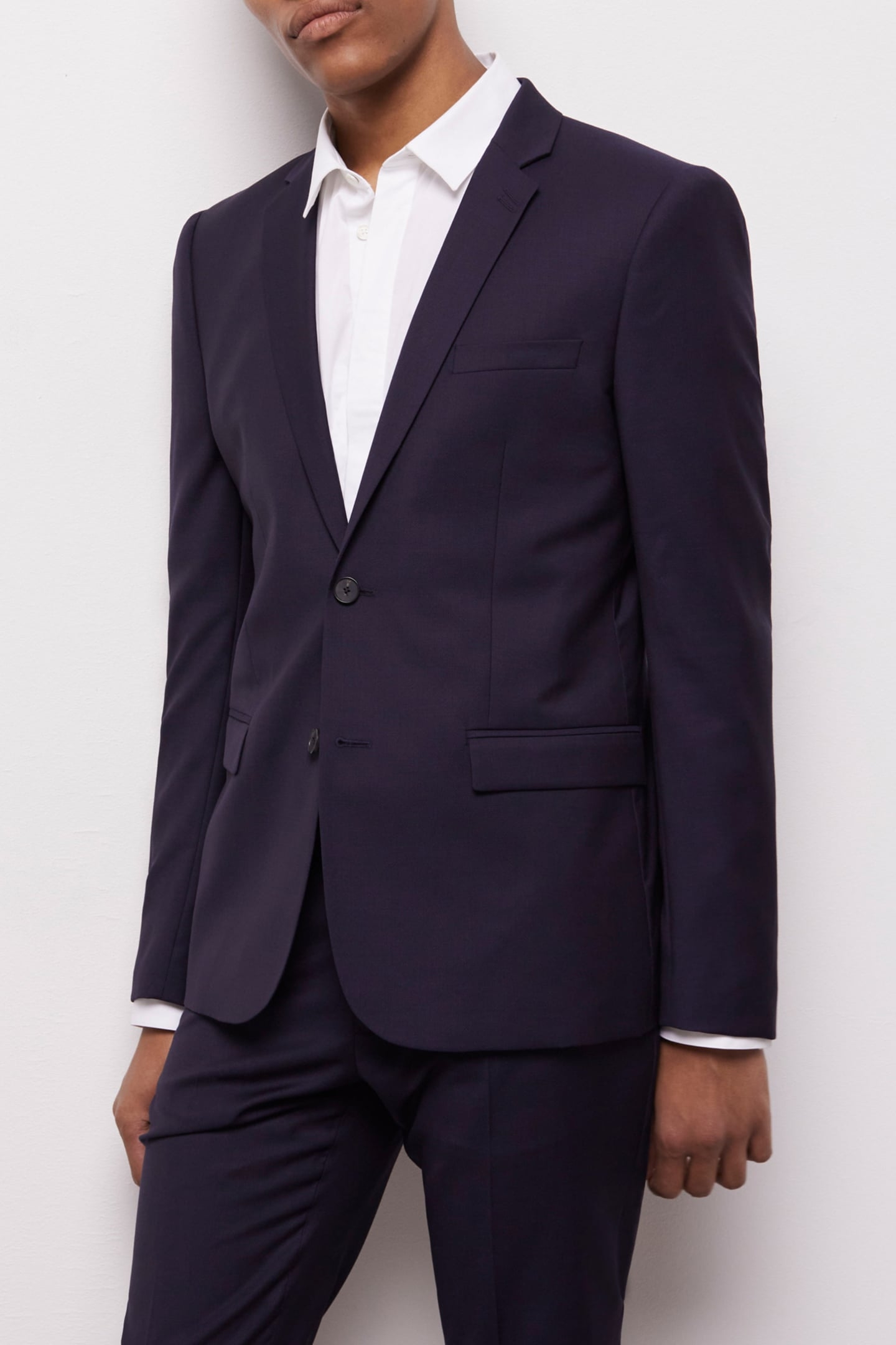 2-BUTTON SUIT JACKET NAVY 4