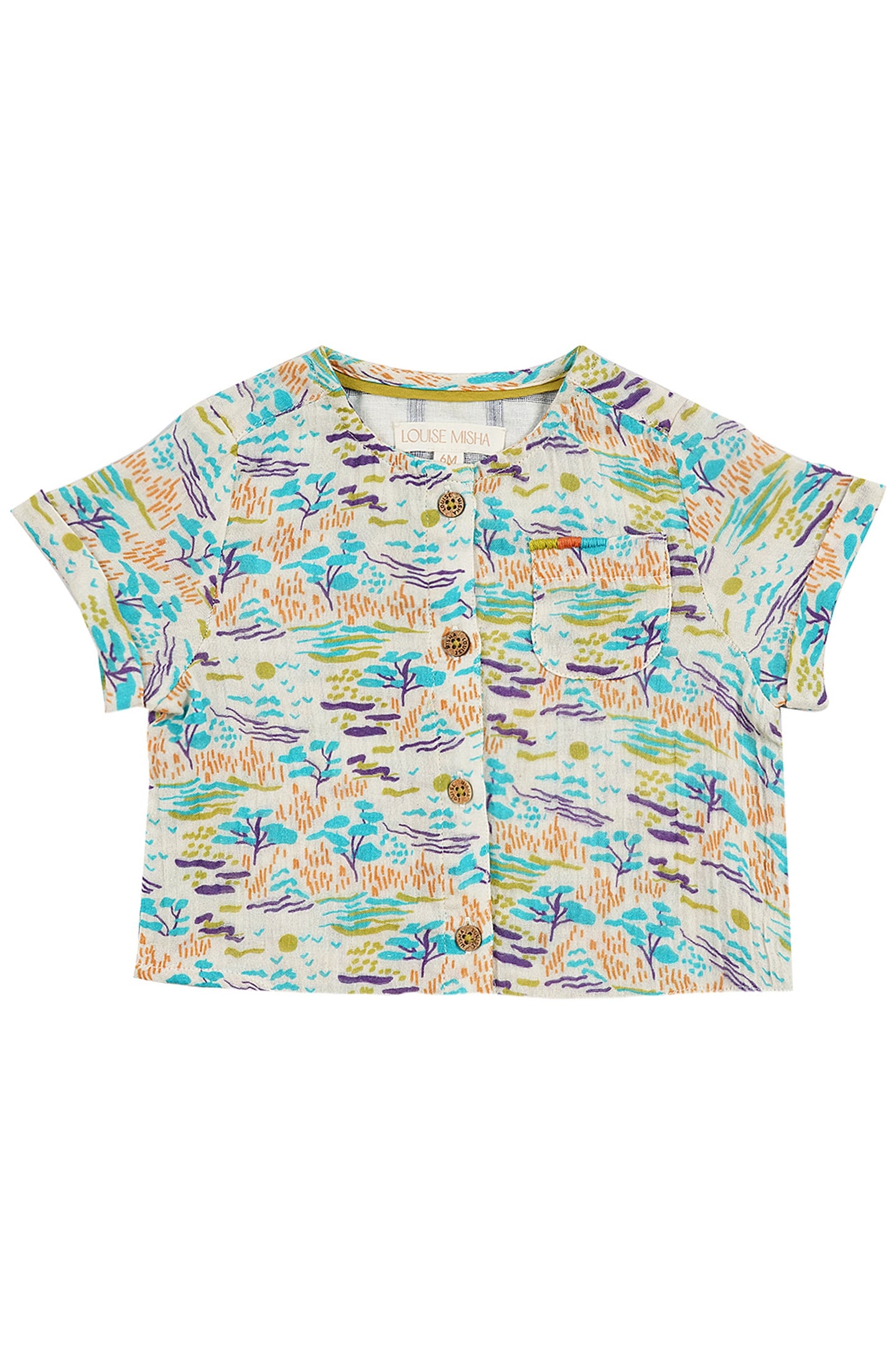 SHIRT ADELIO CREAM PAST FIELDS 2