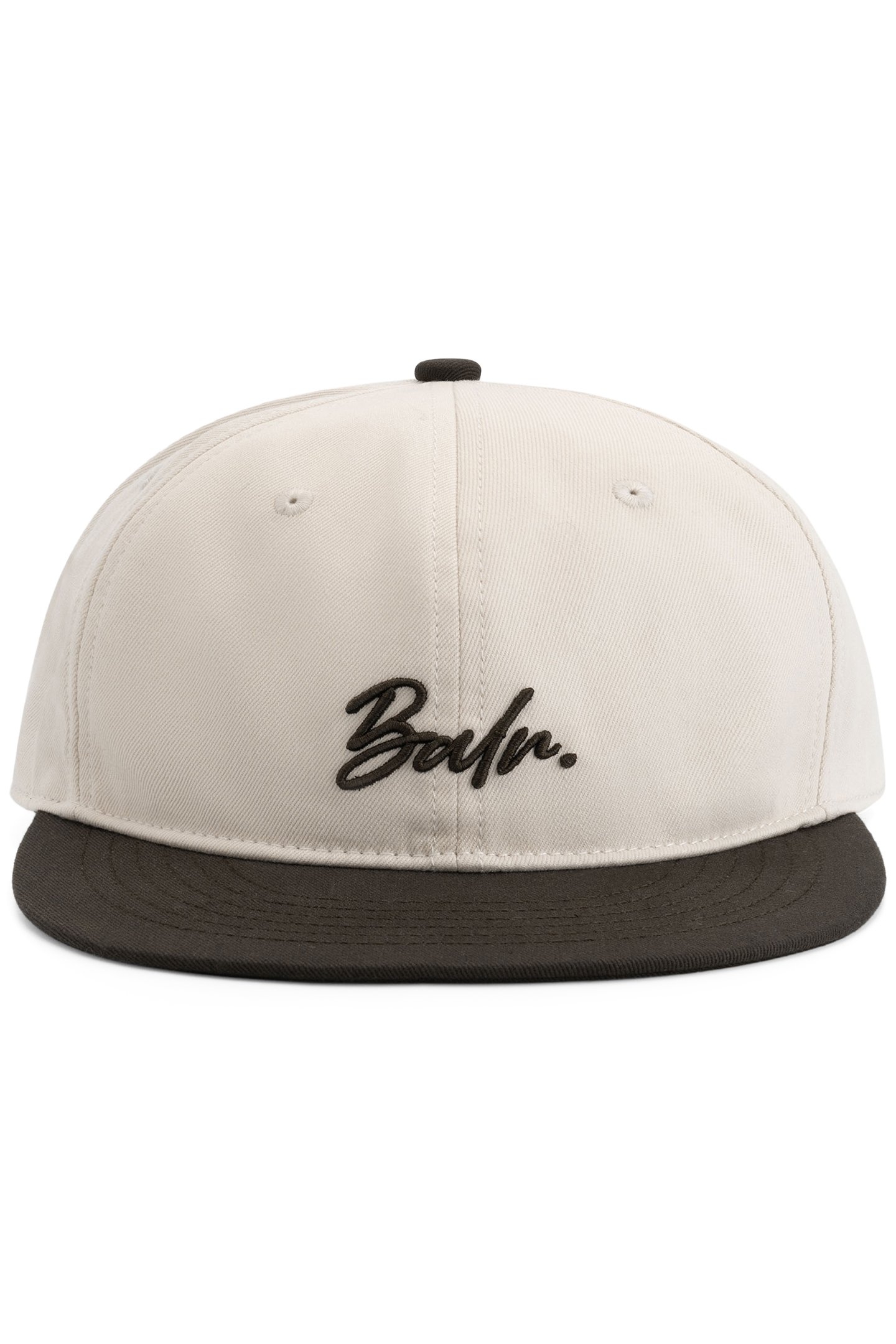 IDENTITY SCRIPT BASEBALL CAP DEEP BROWN 4