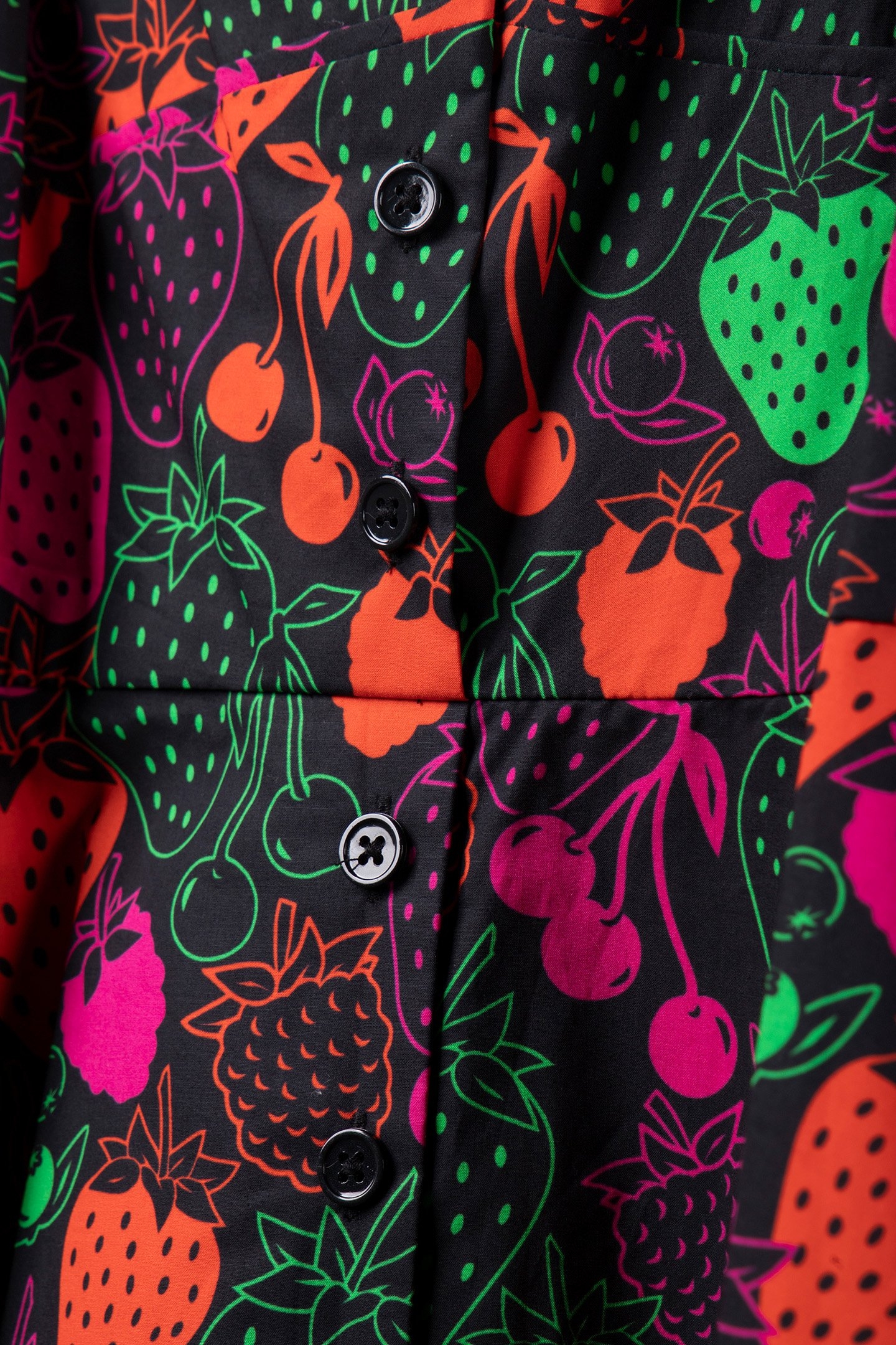 SHORT SQUARE NECK DRESS MULTICOLOR 4