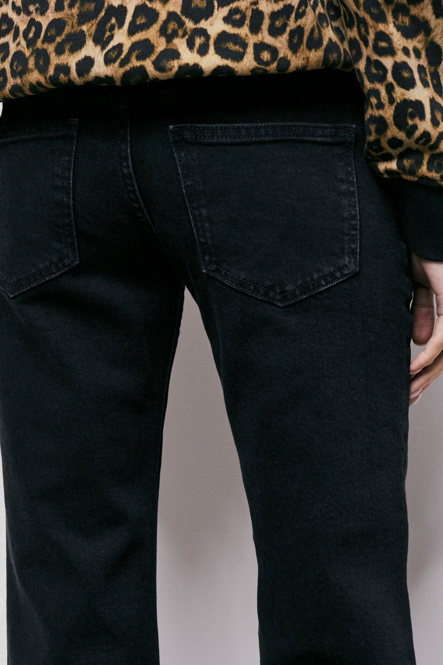 DELAVE BLACK BOOTCUT JEANS 6