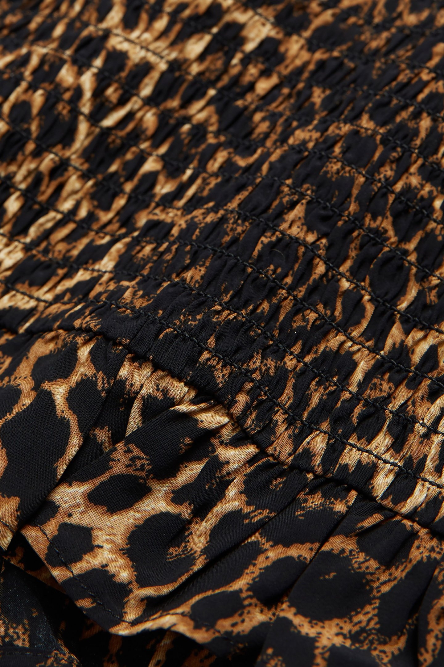 ROBE SMOCK STRIPY LEOPARD 7