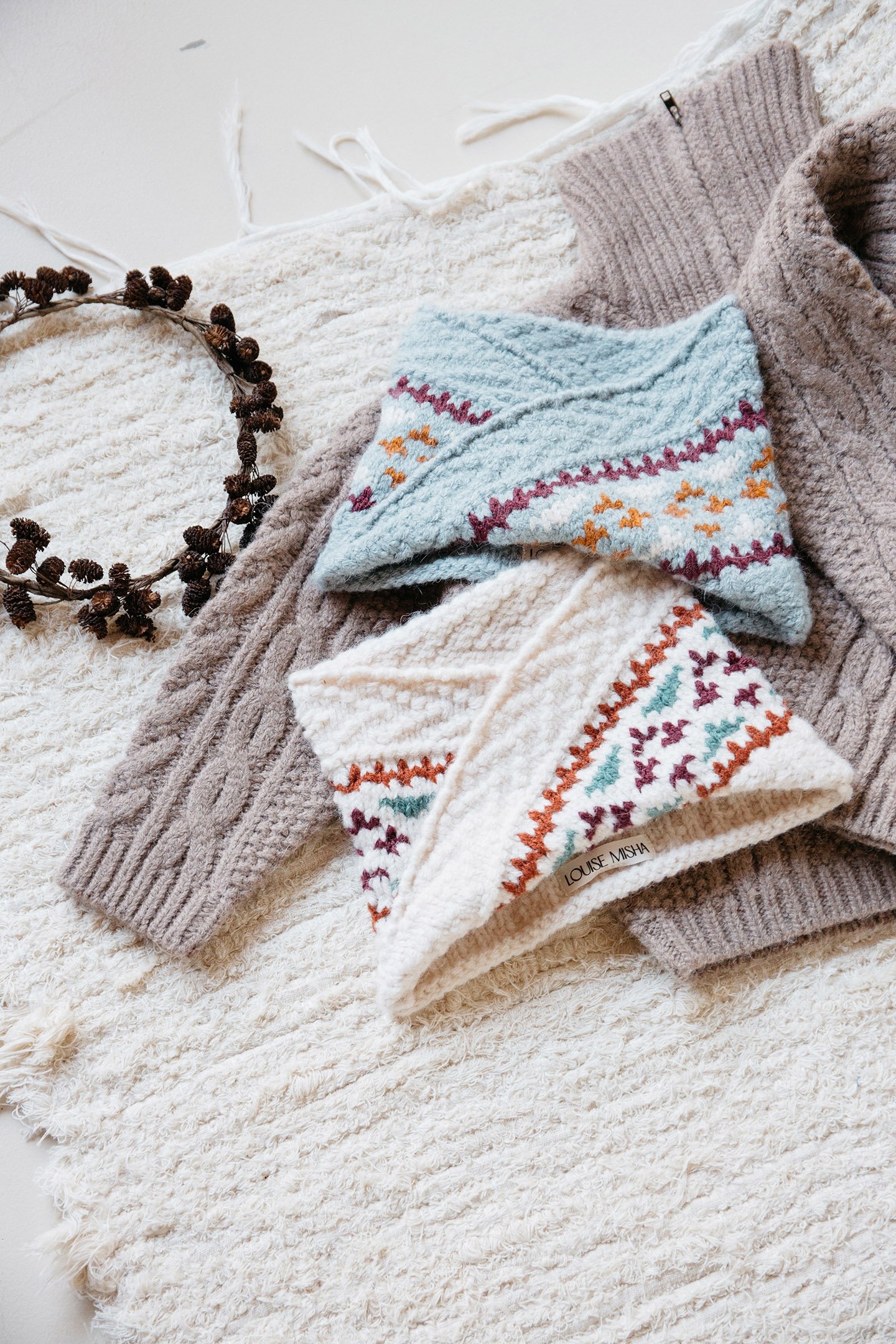 SNOOD HENRI DARK CLOUD 5