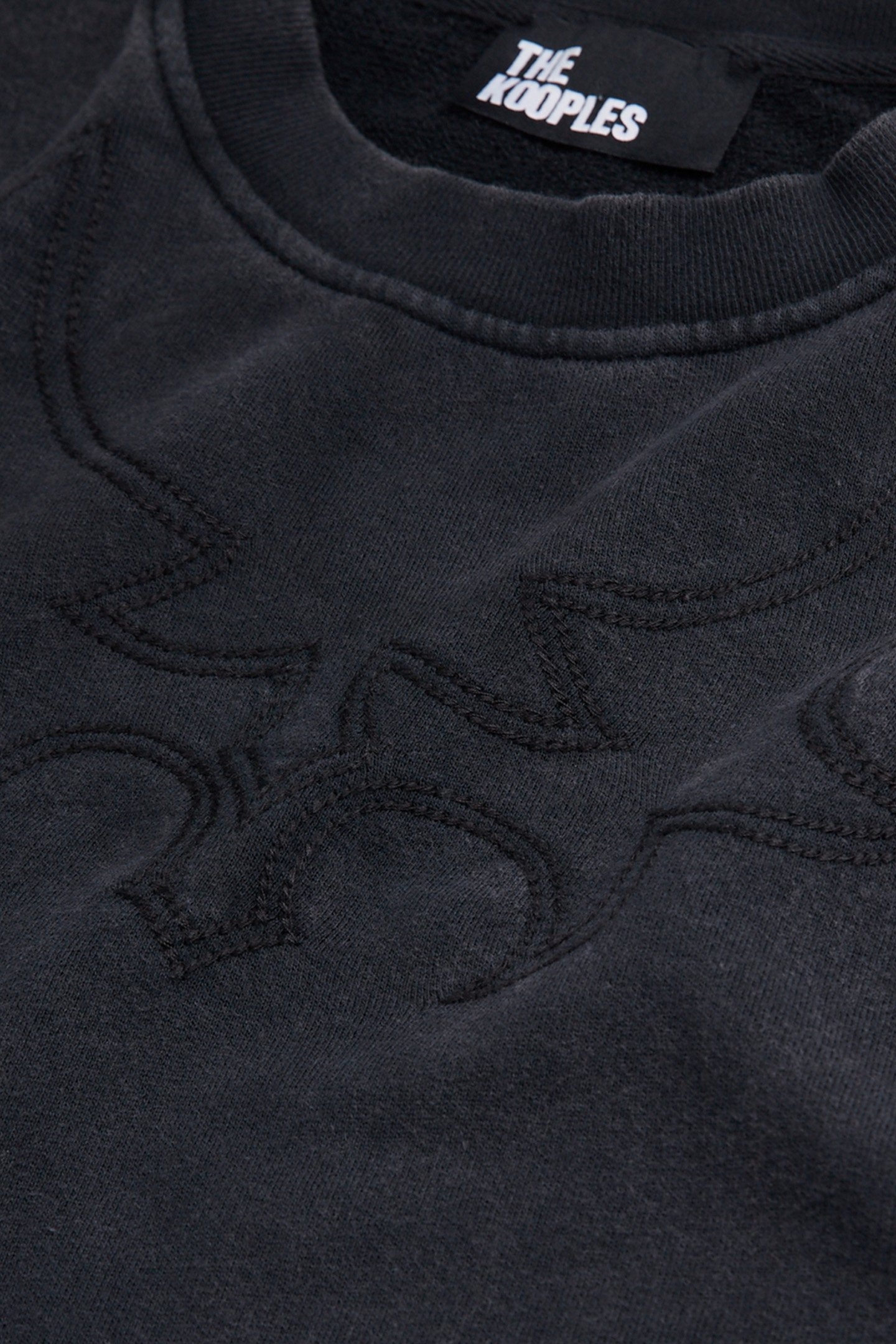 SWEAT WESTERN BLACK WASHED 3