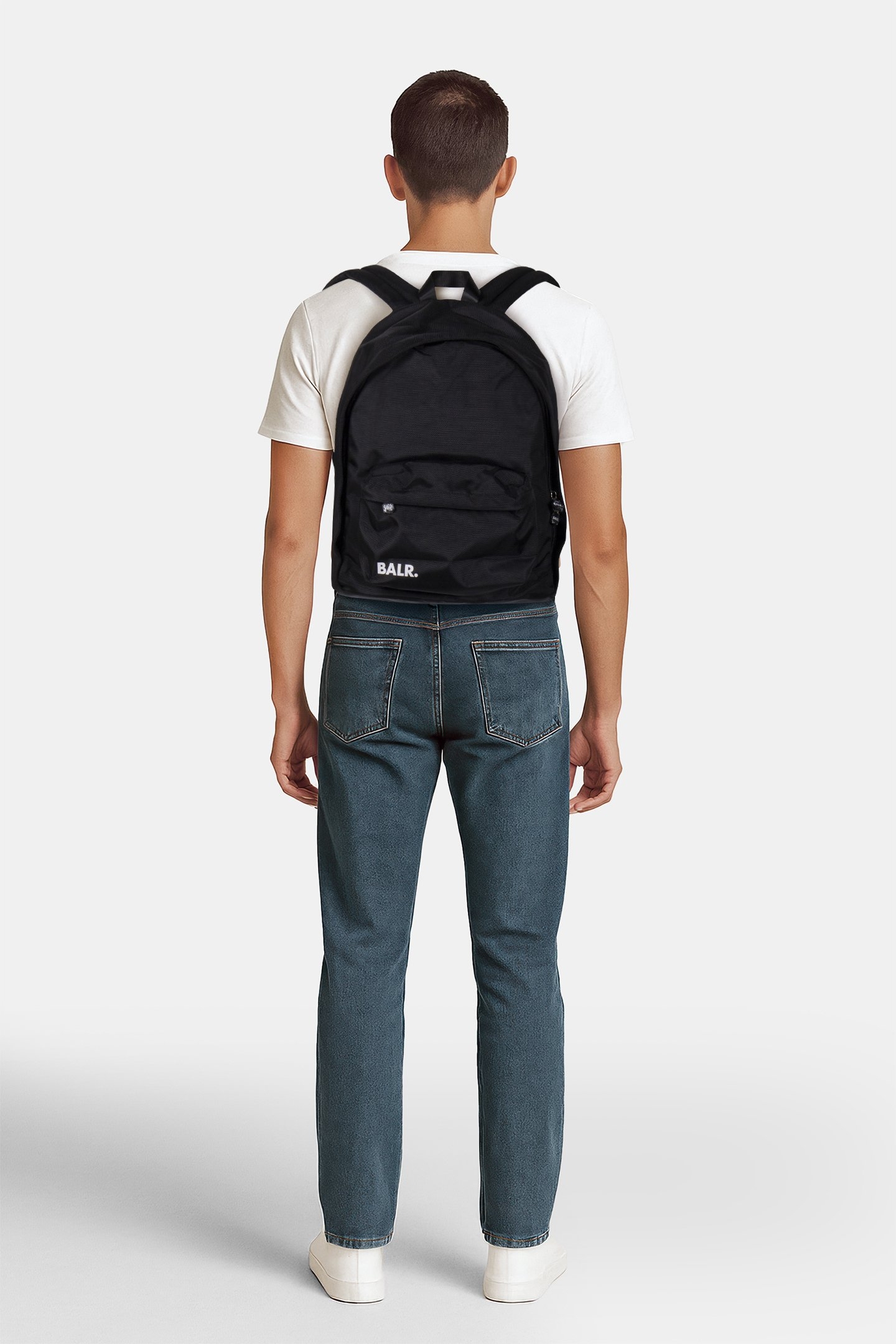 UNISEX U-SERIES SMALL CLASSIC BACKPACK JET BLACK 1