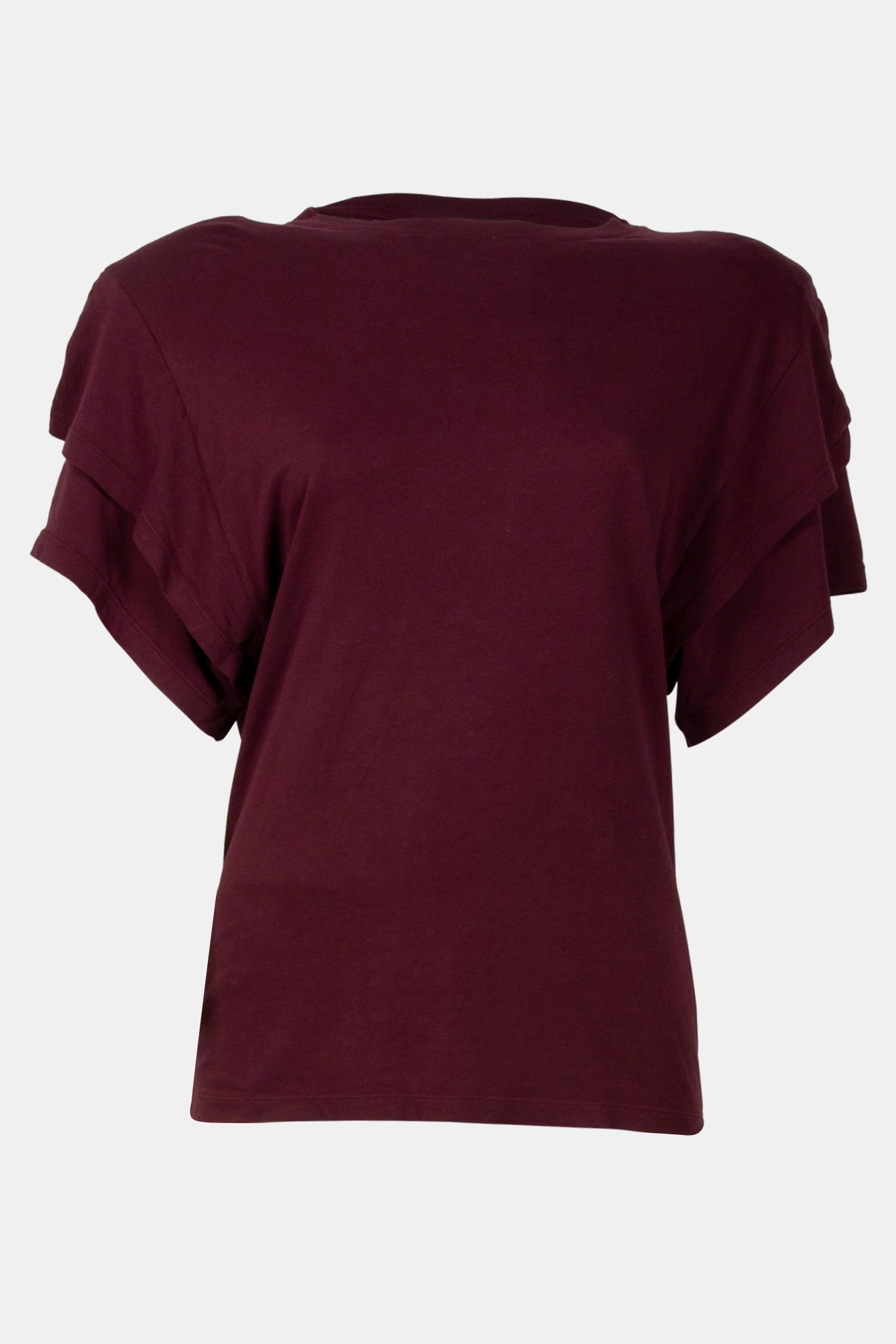 FREDINE T-SHIRT BERRY/BORDEAUX 3