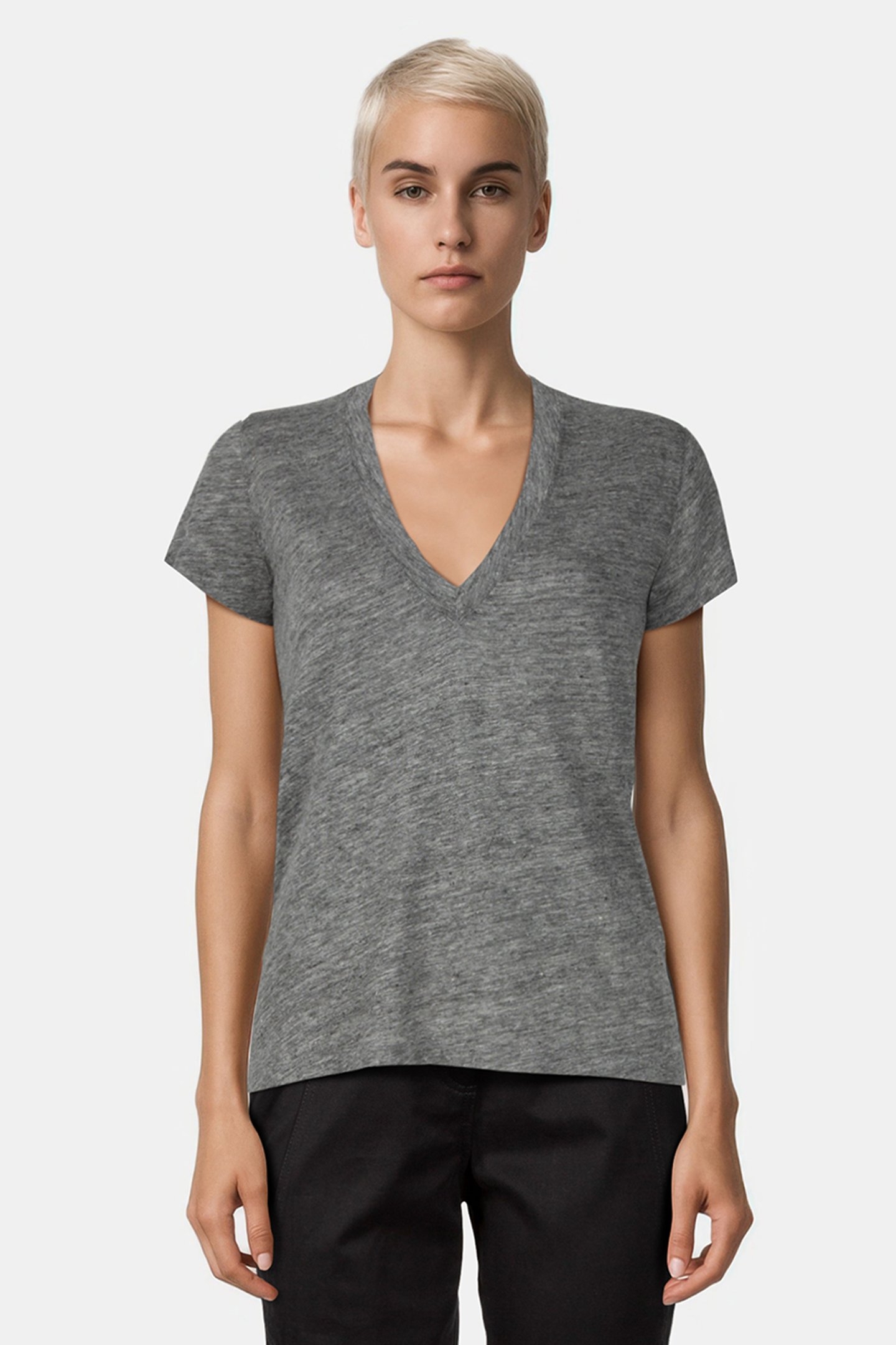 RODEOC T-SHIRT LIGHT GREY 1