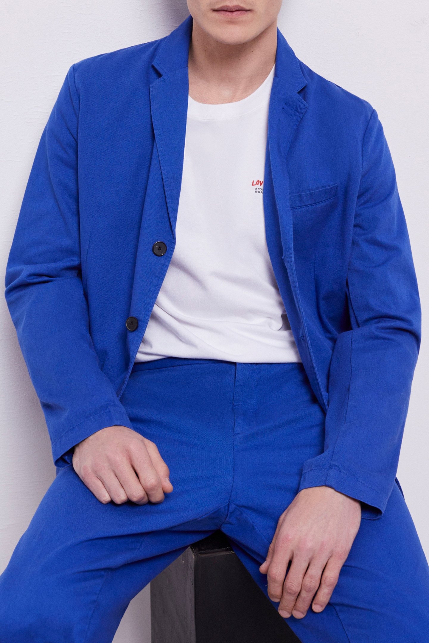 SOFT COTTON JACKET BLUE 5