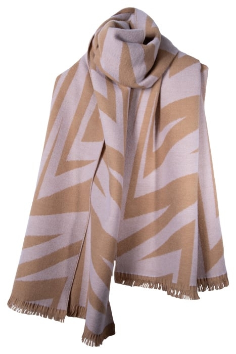 BOO SCARF CAMEL/CREAM 1