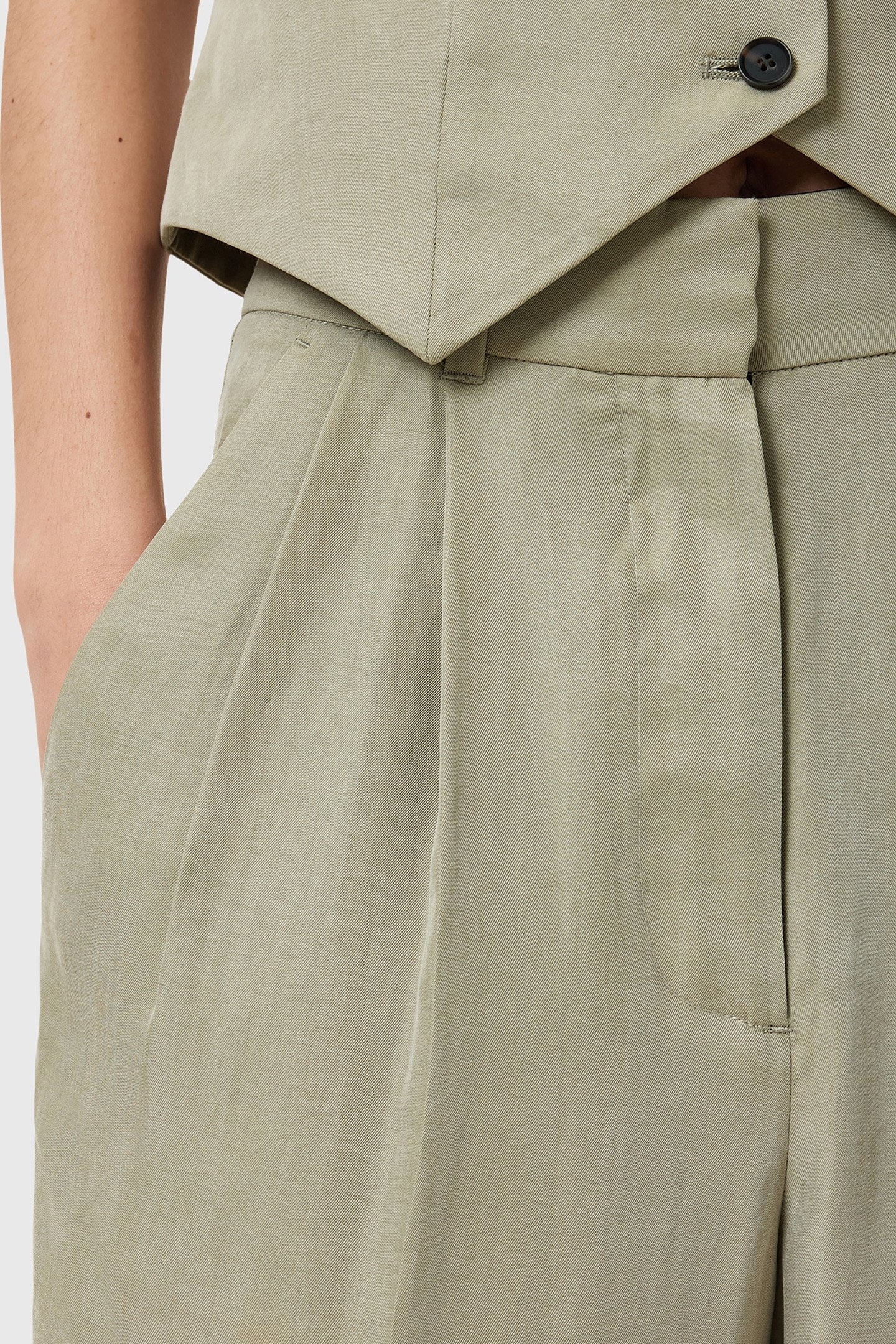 AVERIE TEN TROUSER SAGE GREEN 7