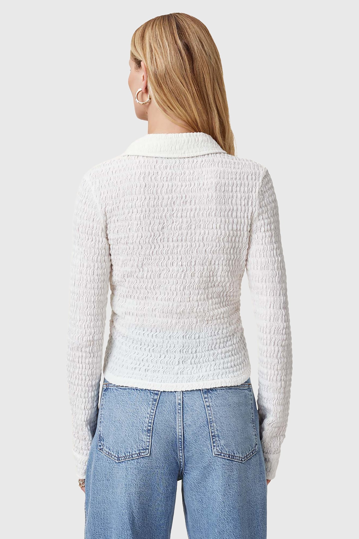 CONNIE SHIRT CHALK WHITE 2