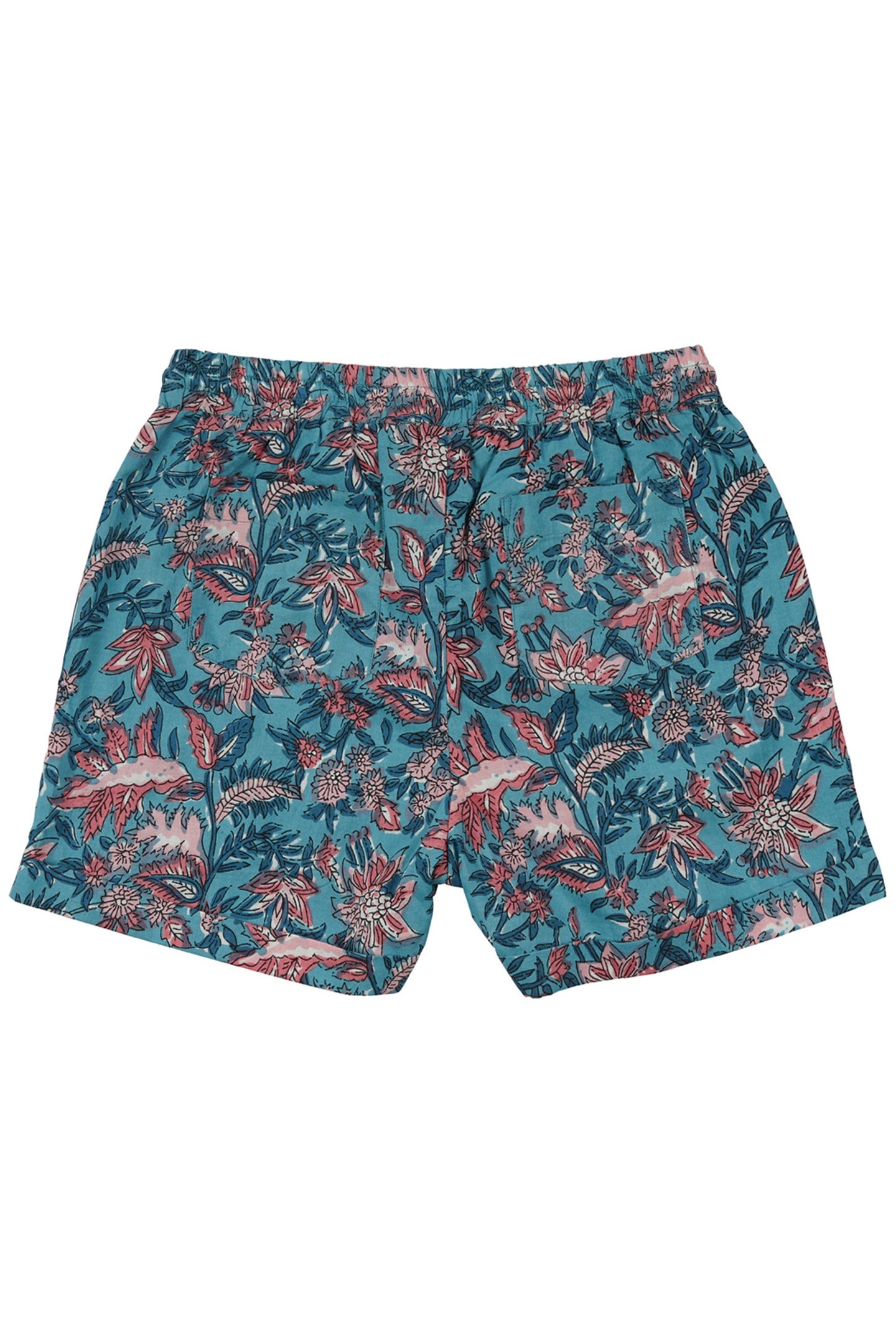 SHORTS ALIKI TEAL GARDEN OF EDEN 4
