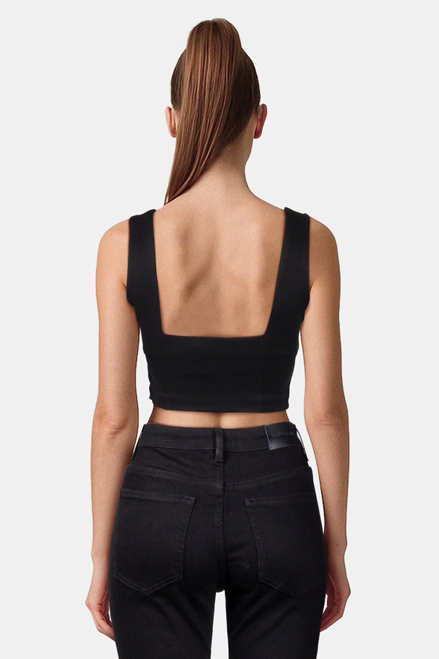 MILANO SLEEVELESS TOP BLACK 2