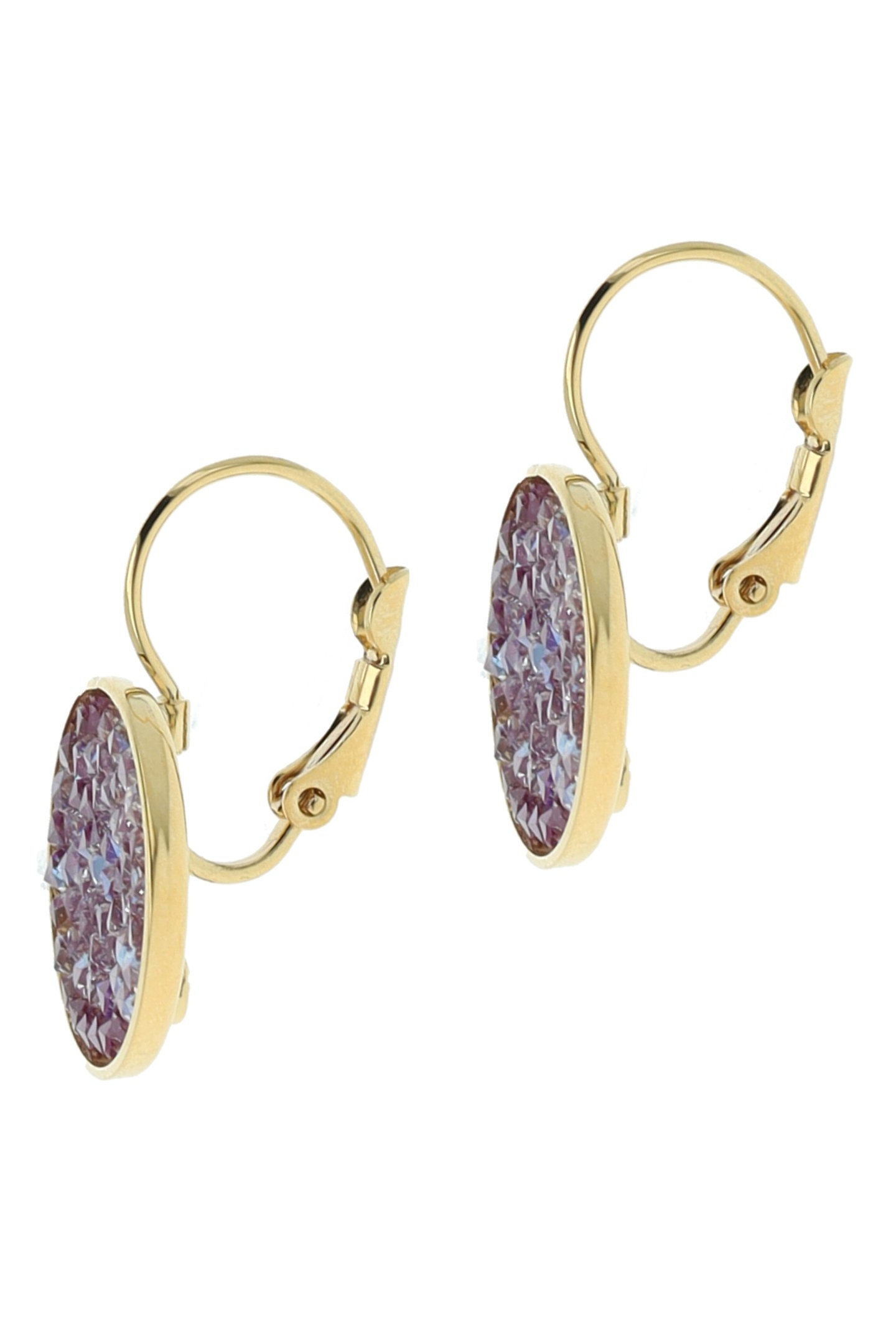 CLASSIC ROCKS EARRINGS LIGHT AMETHYST 3