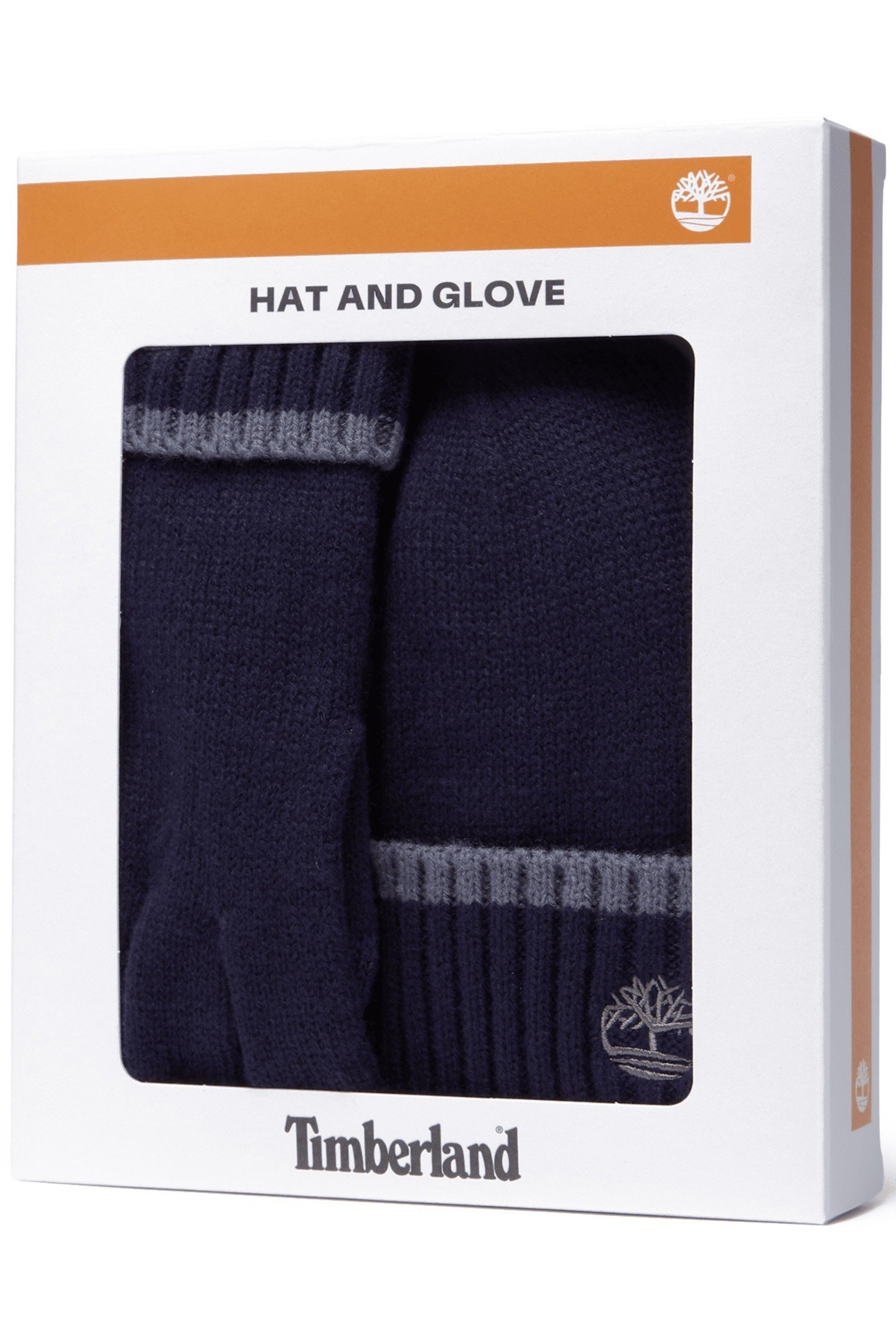 UNISEX HAT AND GLOVE SET WITH TIPPING PEACOAT 3