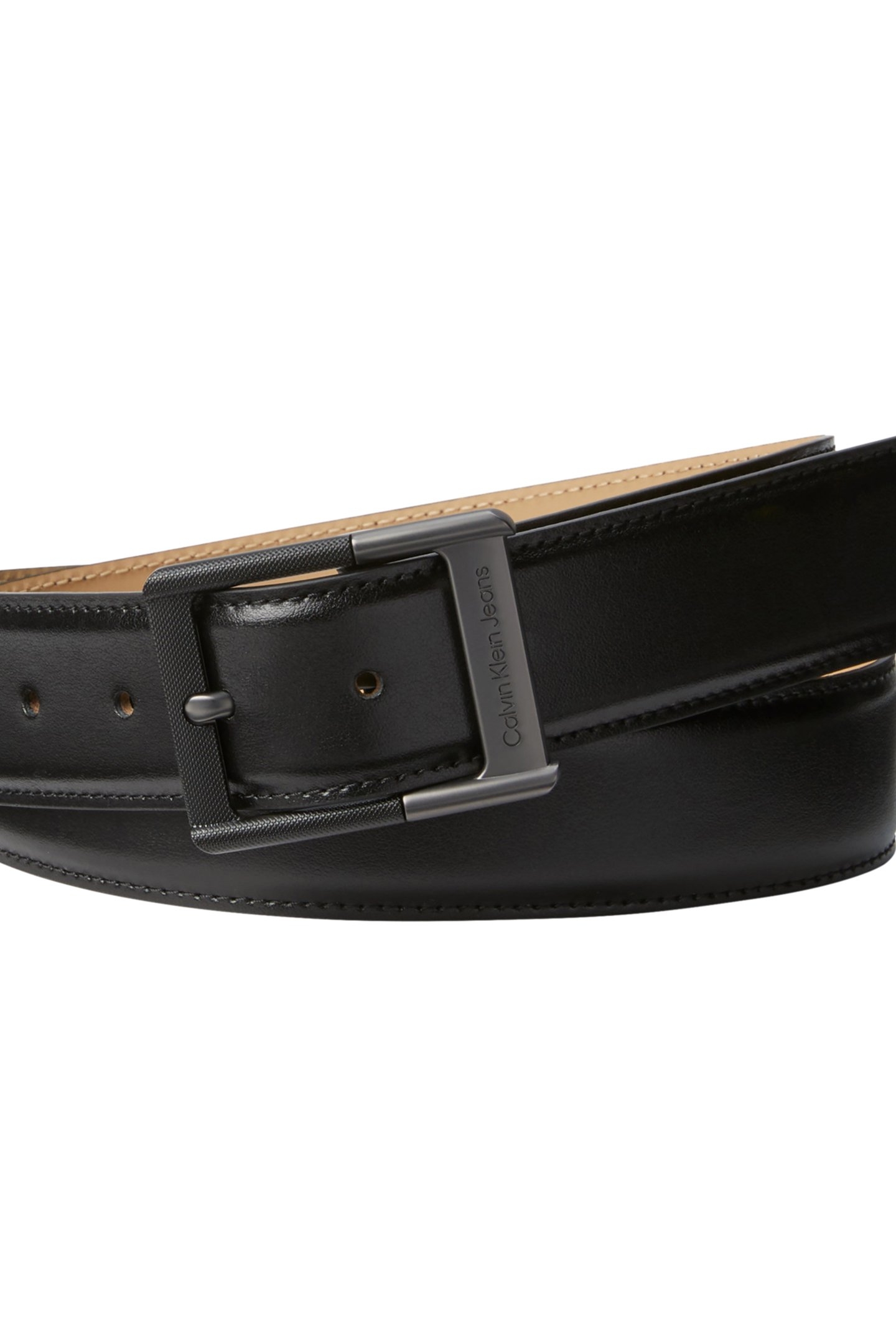 CLASSIC BUCKLE BELT BLACK/BLACK & MATTE GUNMETAL 2
