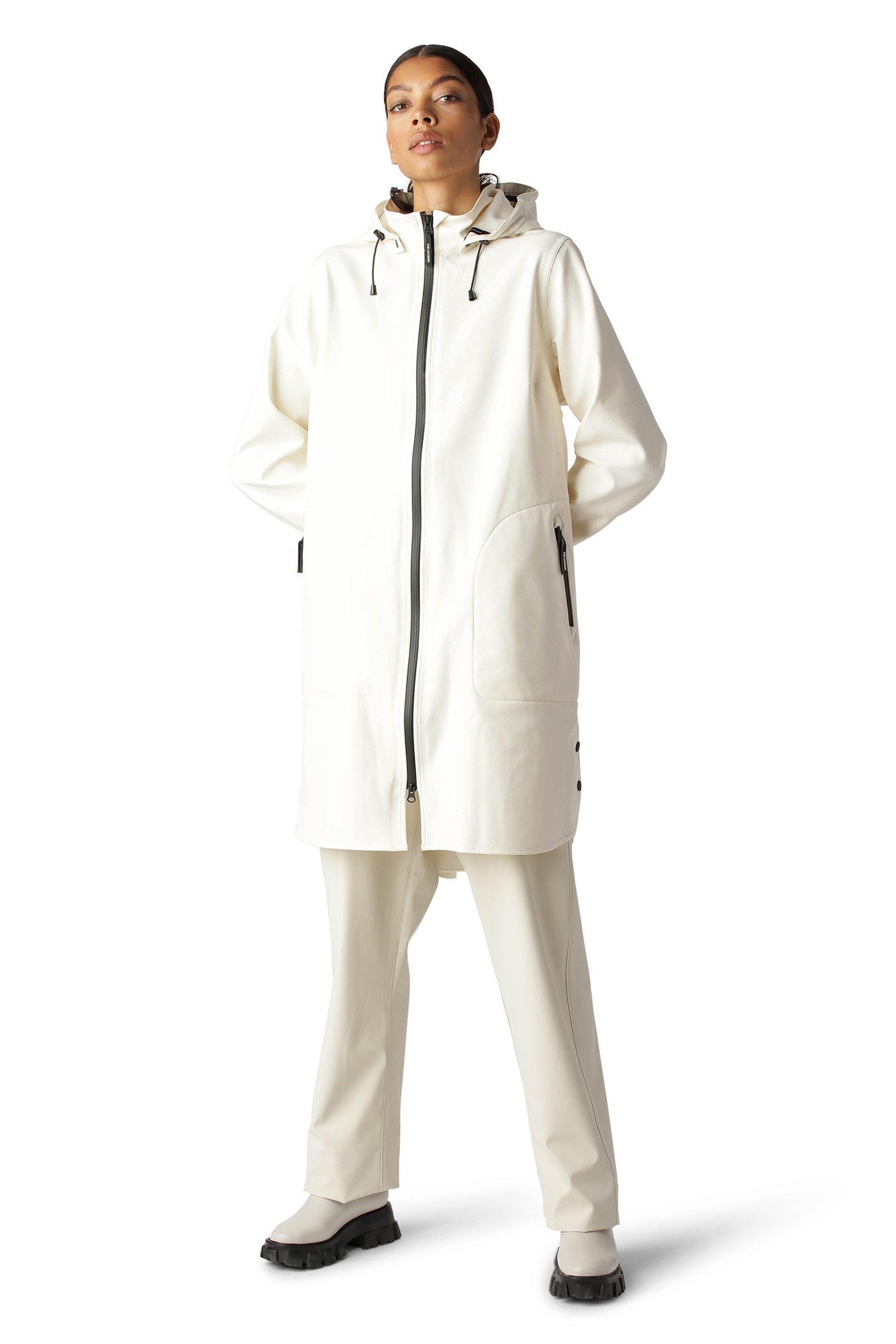 RAIN12 RAIN JACKETS WHITE SUGAR 1