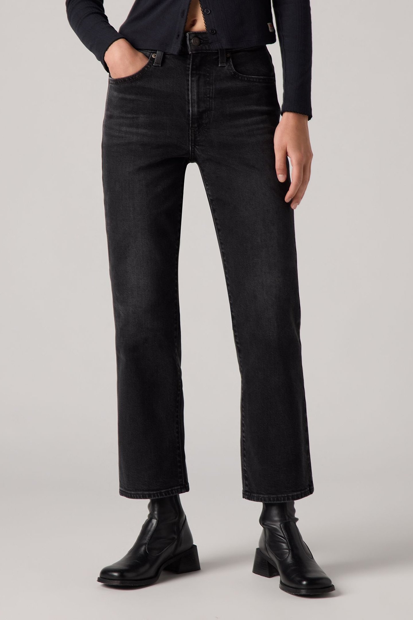 725™ KICK BOOT JEANS BLACK 1