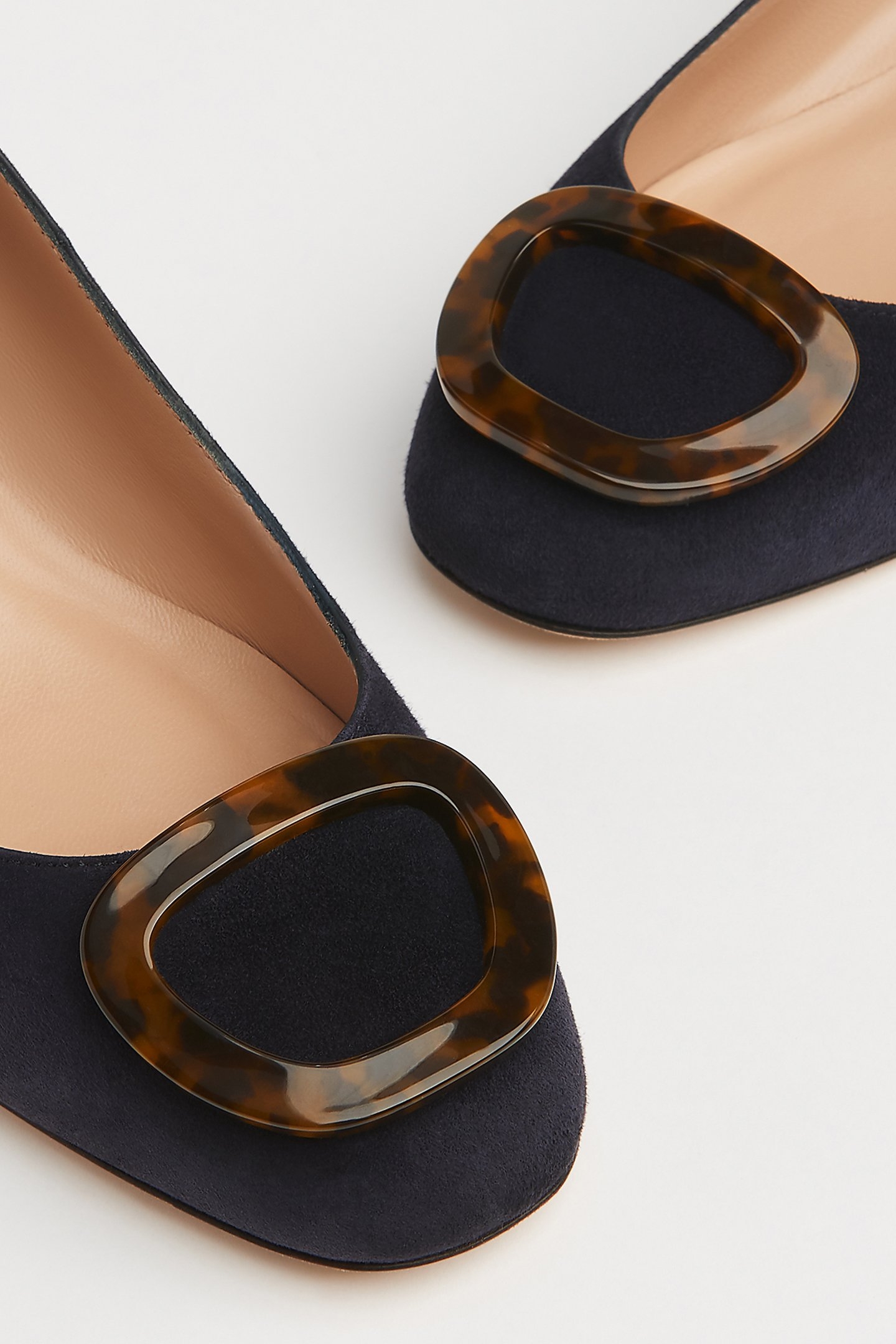 NIMAH BLOCK HEEL COURT NAVY 2