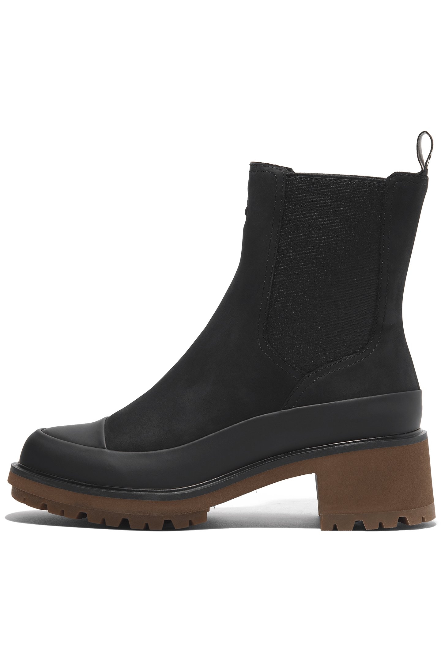 KORI PARK MID CHELSEA BOOT BLACK NUBUCK 4