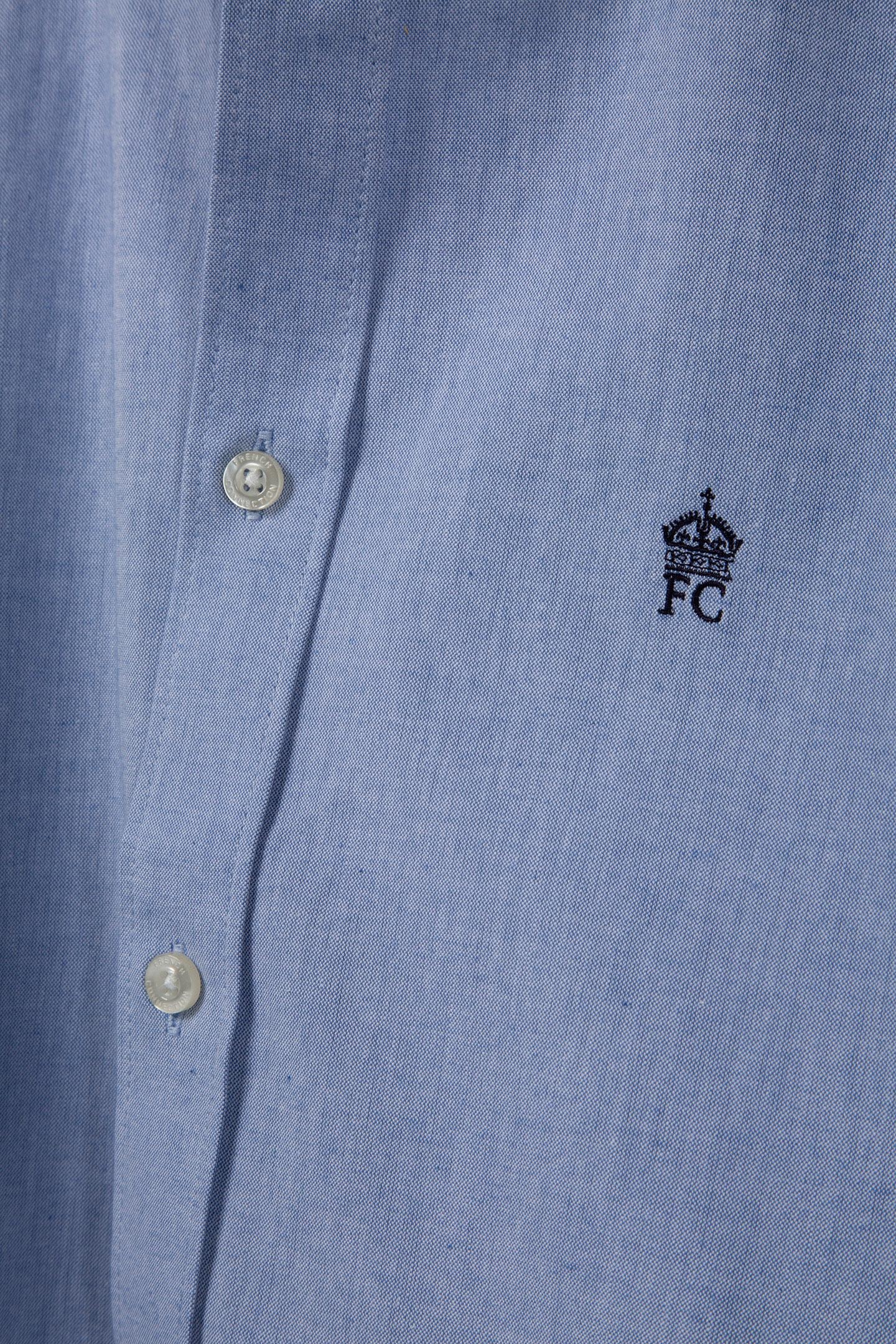 OXFORD LONG SLEEVE SHIRT SKY/MARINE 5