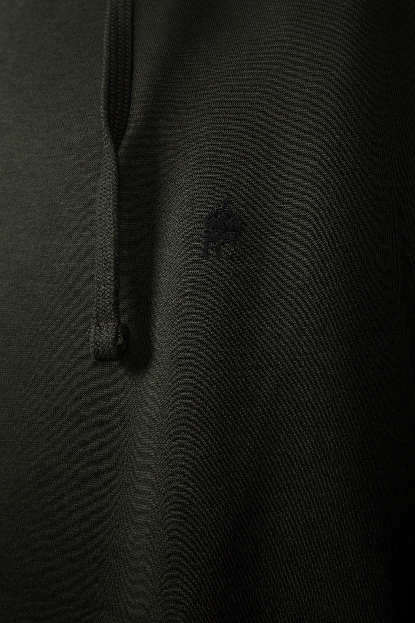 OVERHEAD SWEATSHIRT DK GREEN/BLACK 5