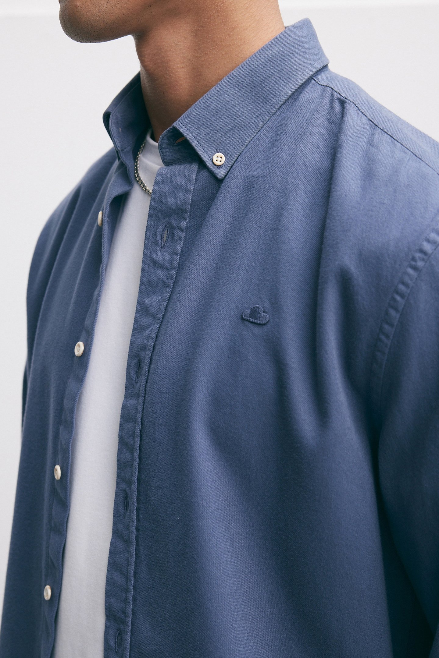 SORT SHIRTS STORMY BLUE 5