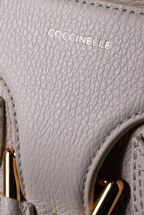 GRAINED LEATHER HANDBAG 6