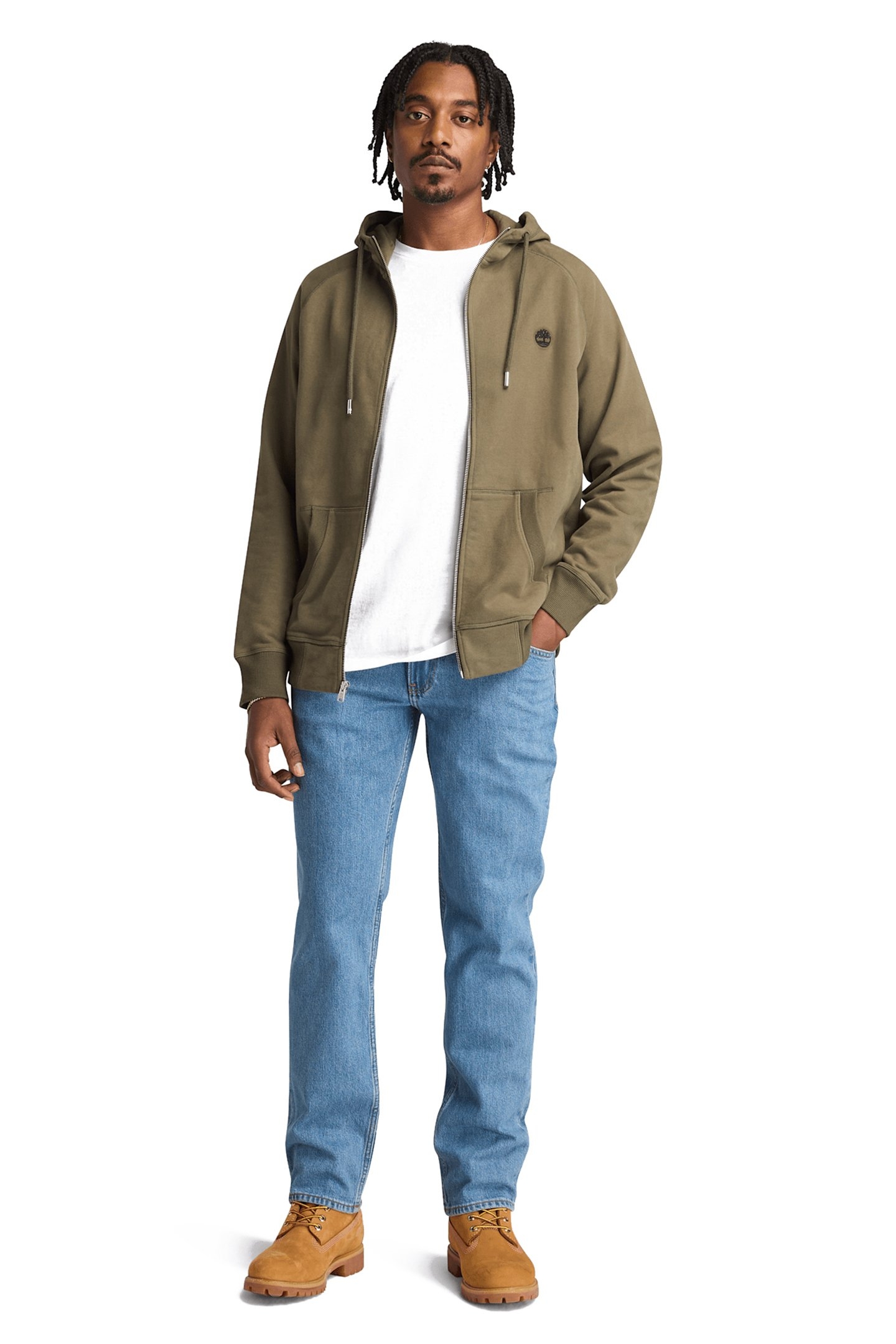 KENNEBEC RIVER BACK CAMO TREE LOGO SHORT SLEEVE TEE WHITE 3