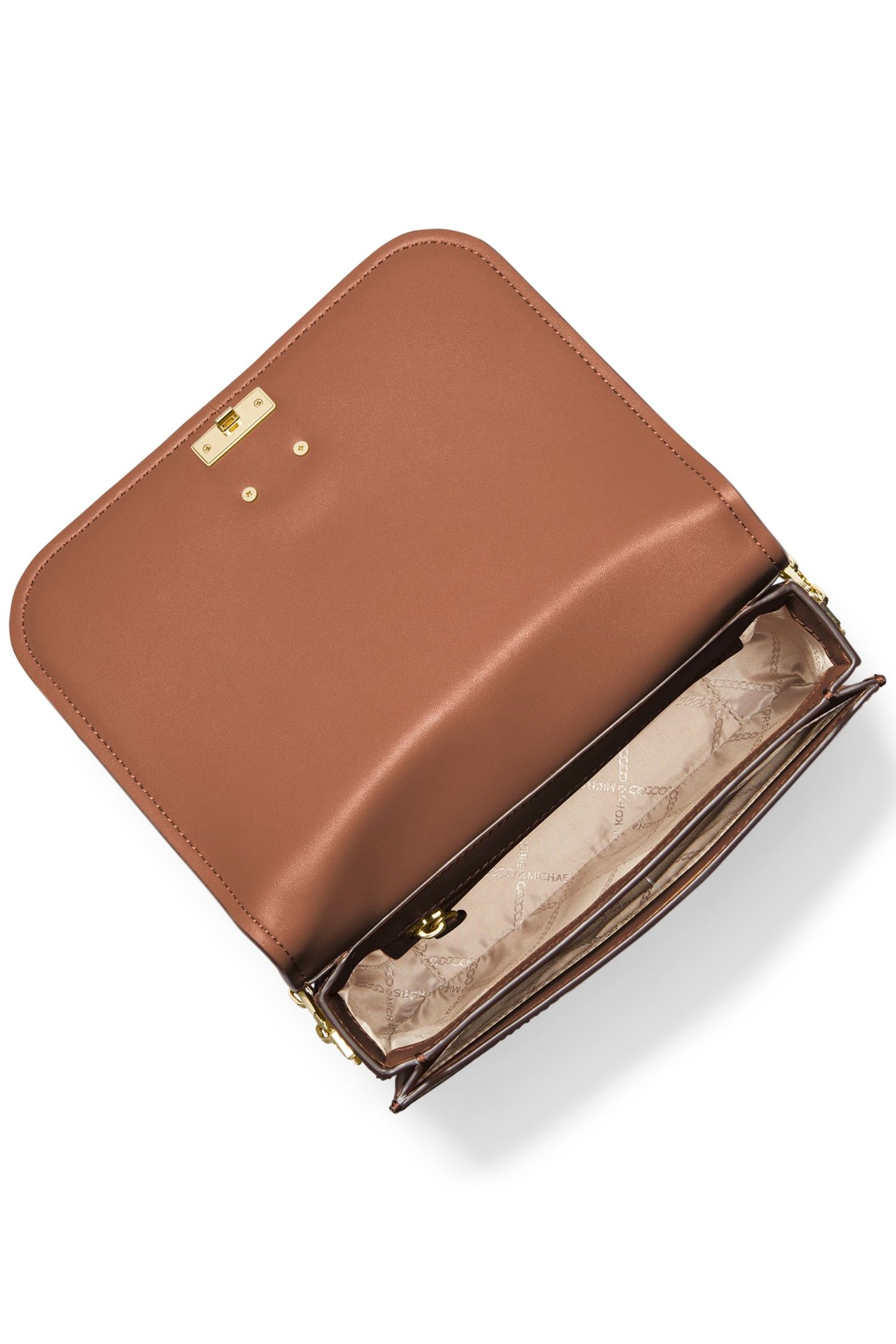 MESSENGER CROSS BODY BAG IN BROWN LEATHER 3