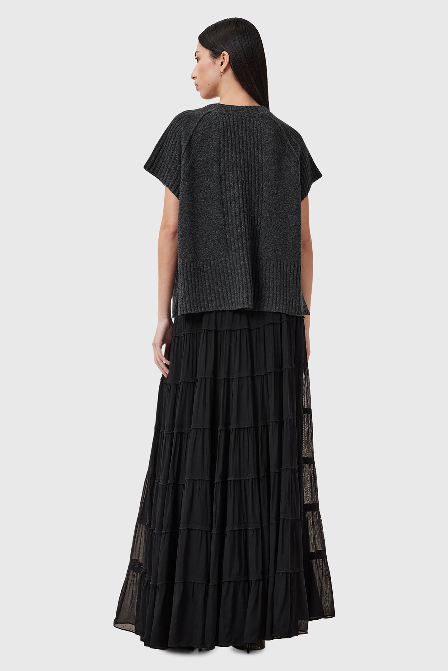 EVA MAXI SKIRT BLACK 4