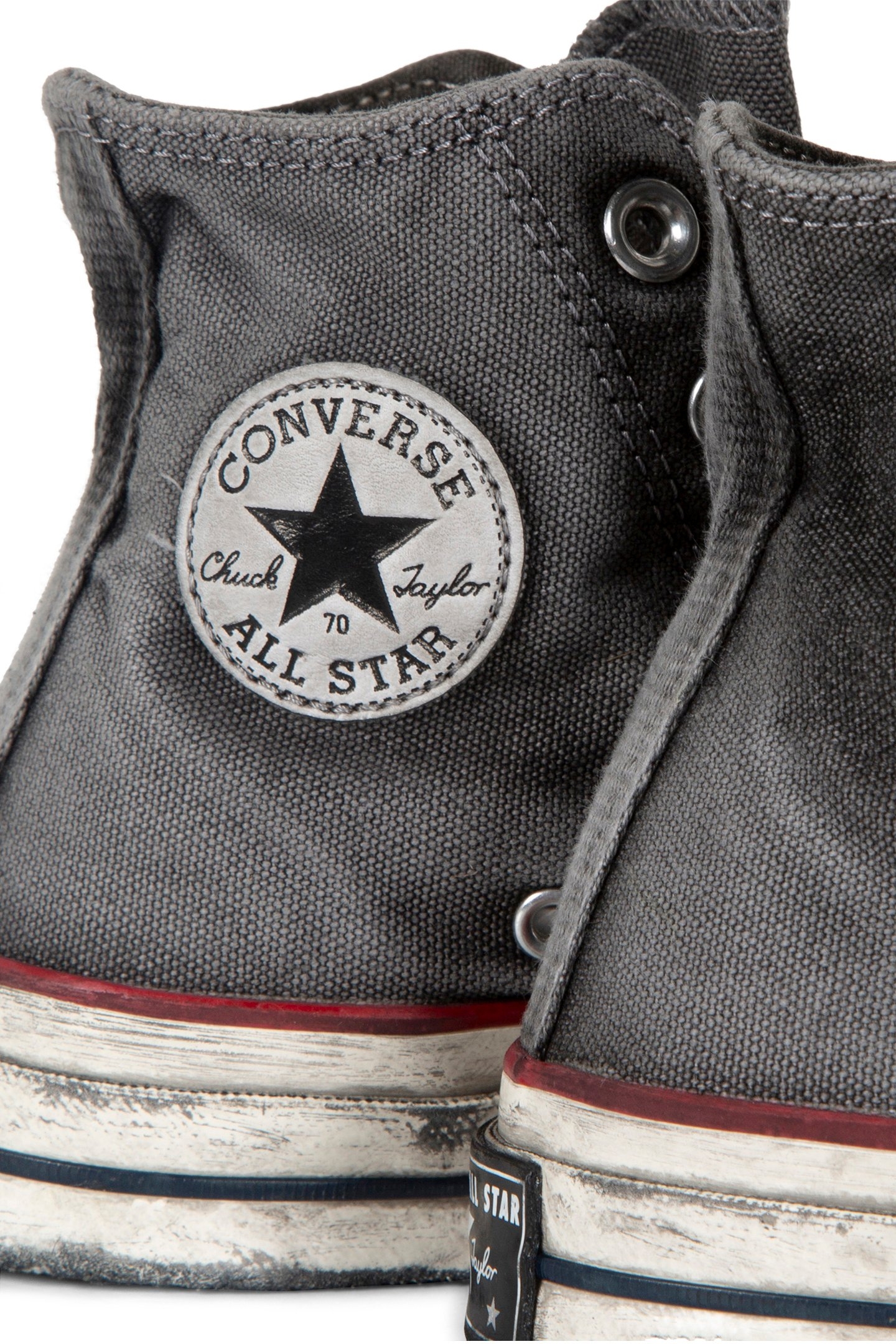 UNISEX CHUCK 70 SMOKED CANVAS WHITE SMOKE IN 4