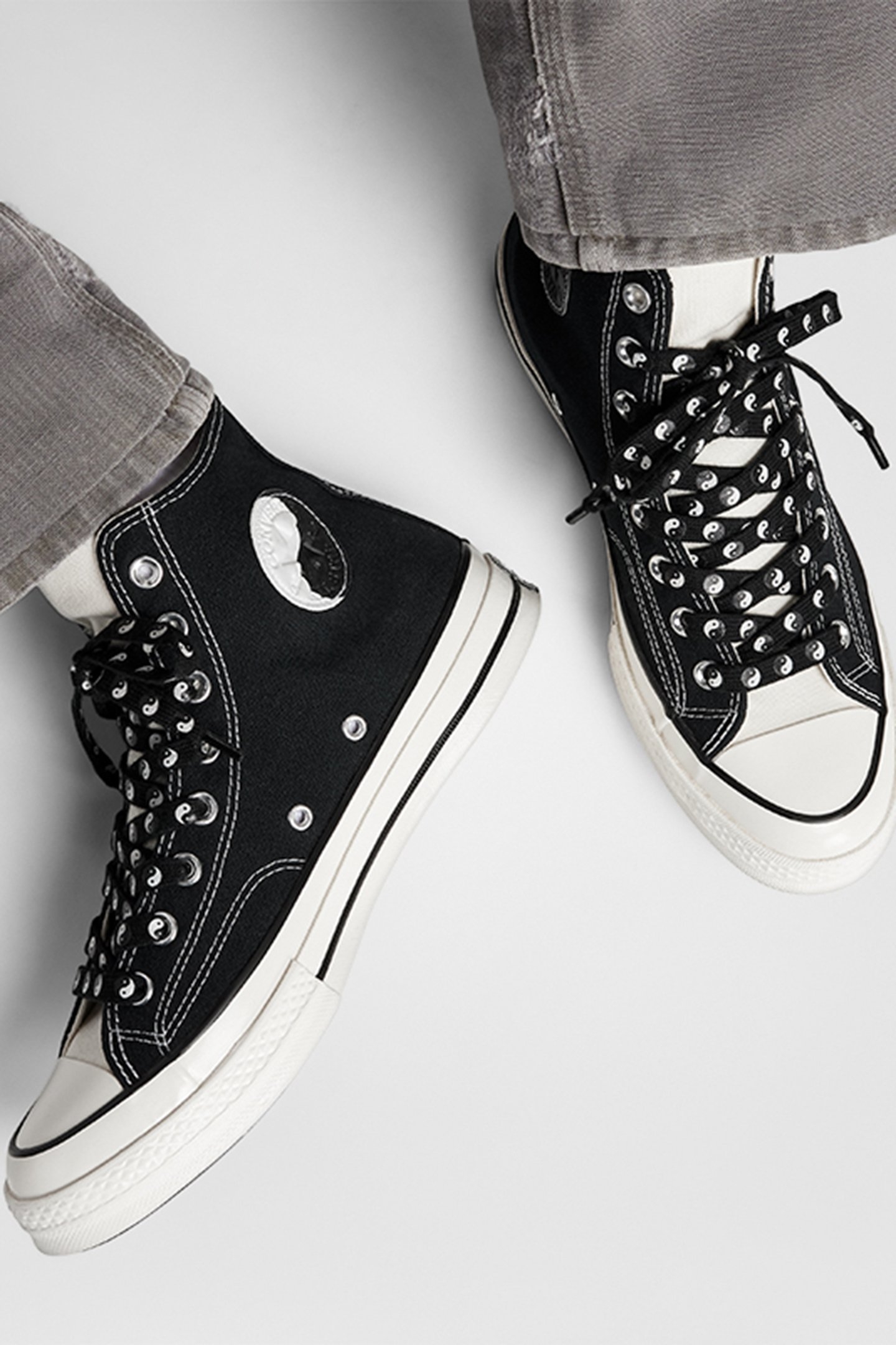 CHUCK 70 ALL STAR YIN YANG BLACK/EGRET/BLACK 2