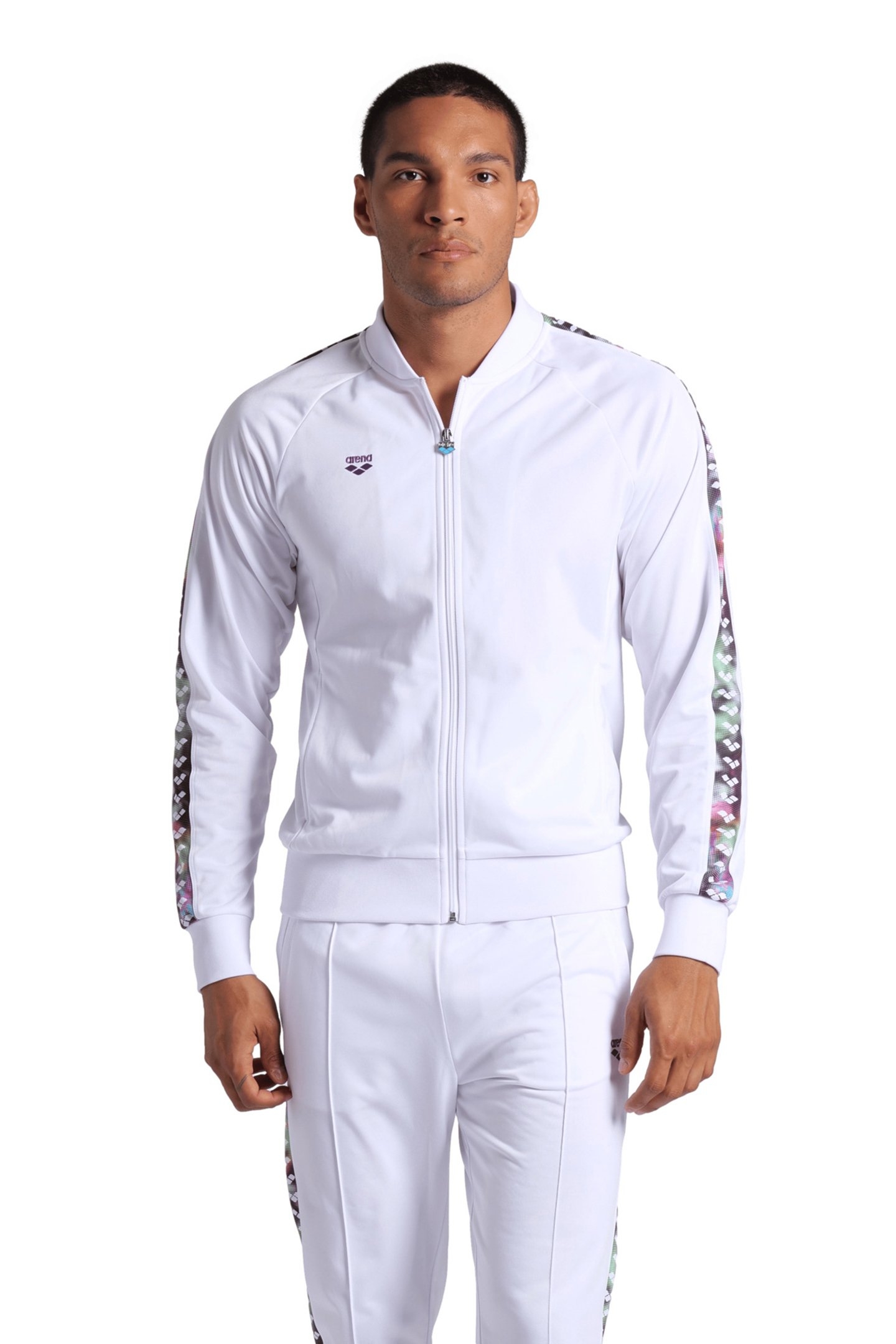 M RELAX IV TEAM JACKET WHITE MULTI WHITE 1