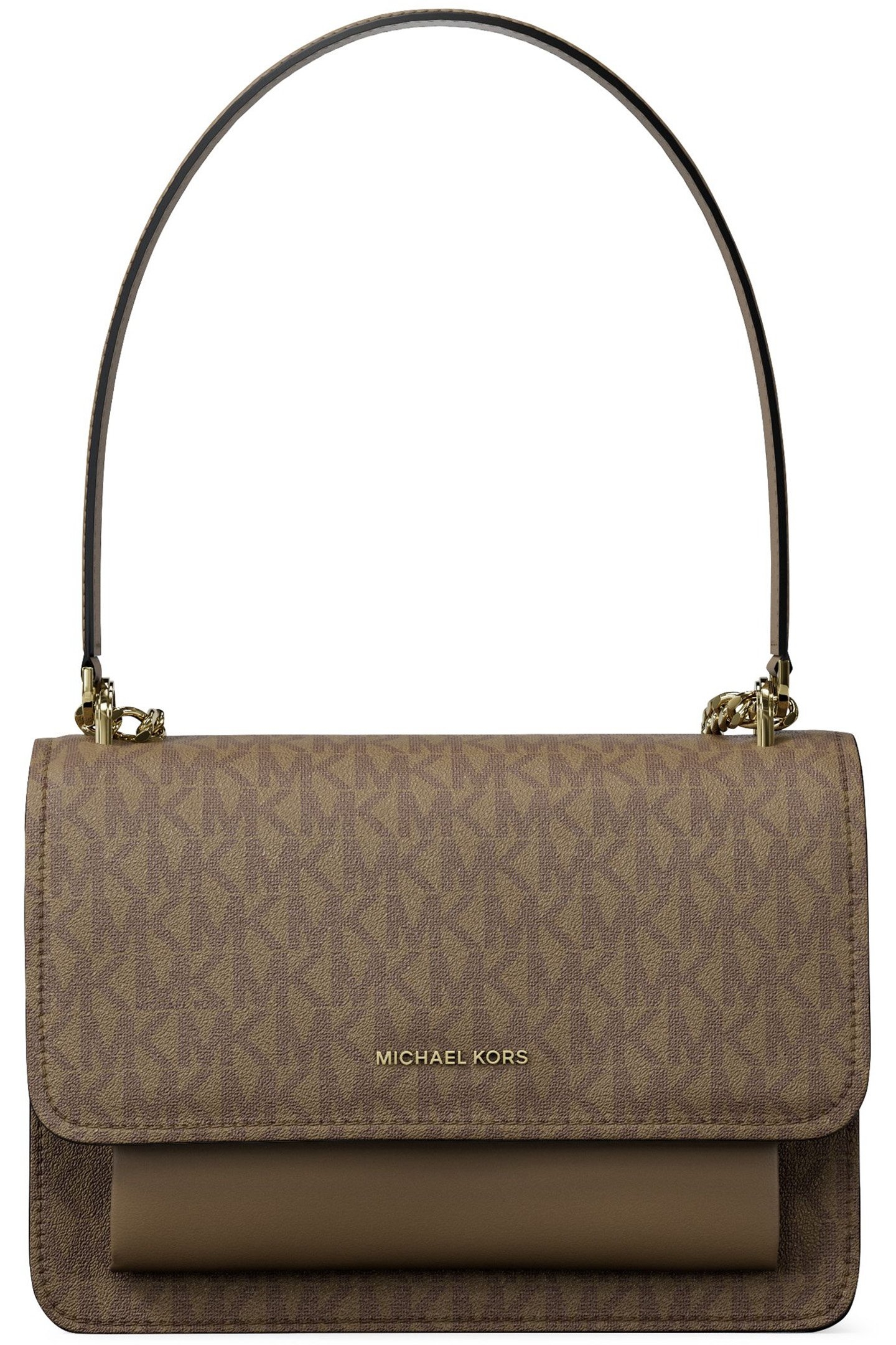 CROSS BODY SHOULDER BAG IN BROWN 1