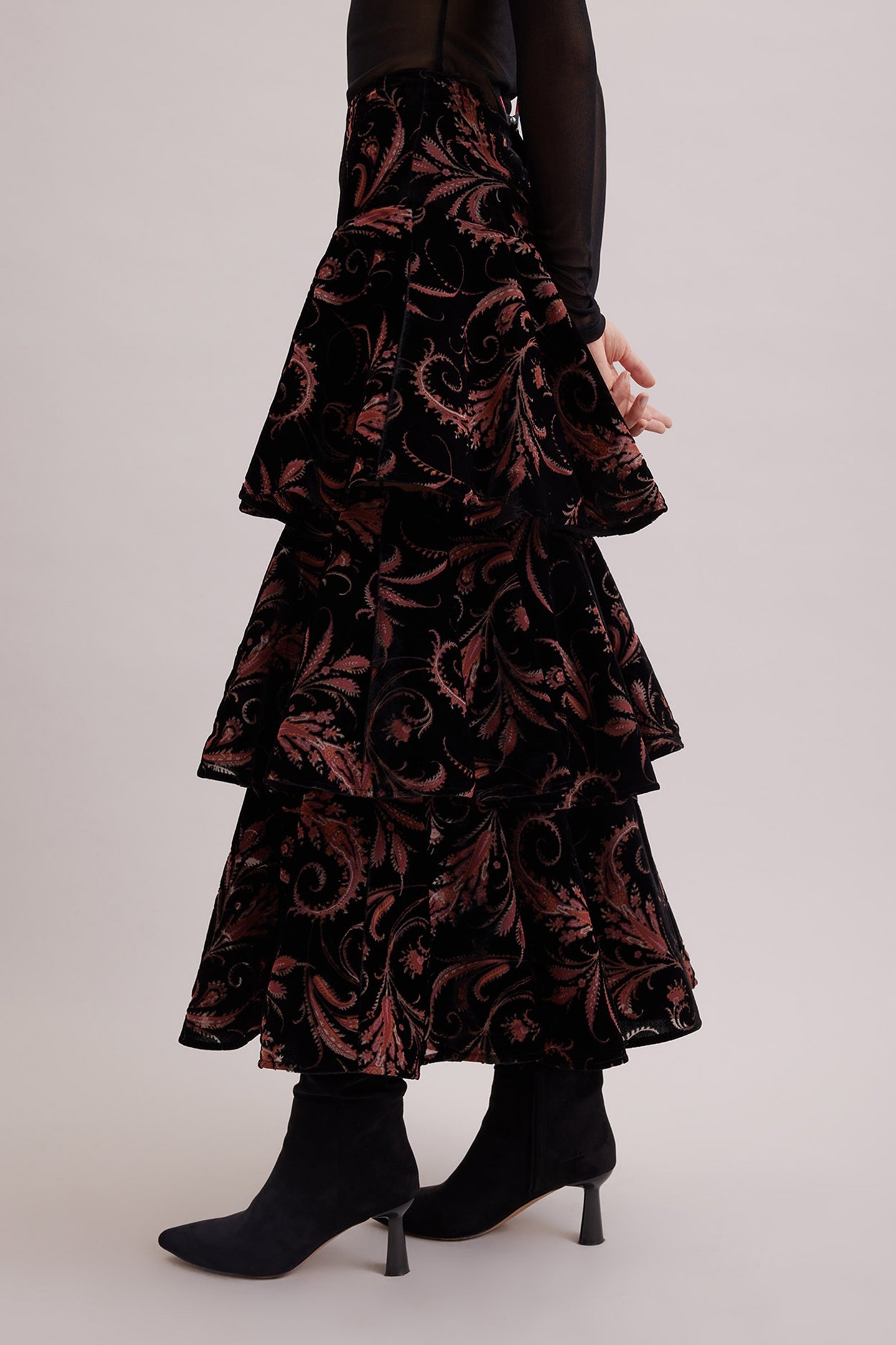 MAJORQUE JUPE BLACK 5