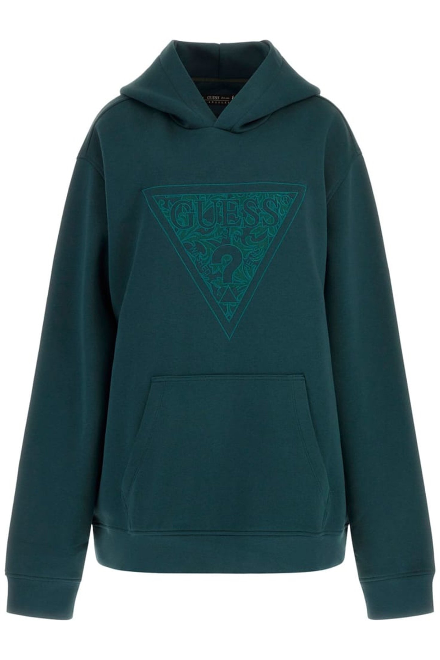 EMBROIDERED TRIANGLE DARK JADE 1