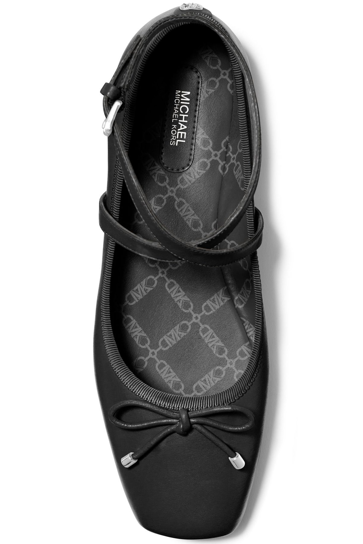 COLLETTE WRAP BALLET SHOE IN BLACK 3