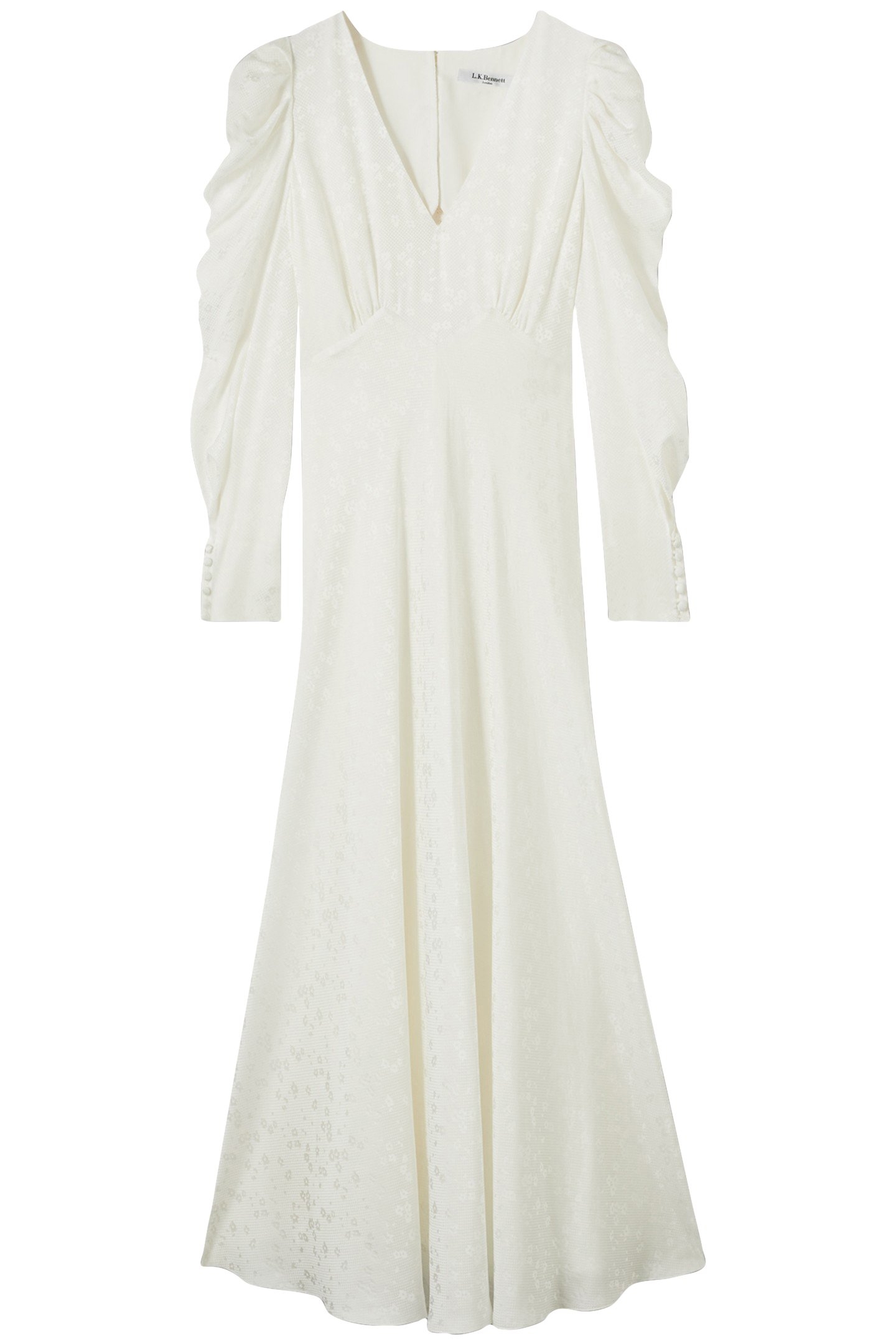 DR ROSE - V NECK BRIDAL IVORY 4
