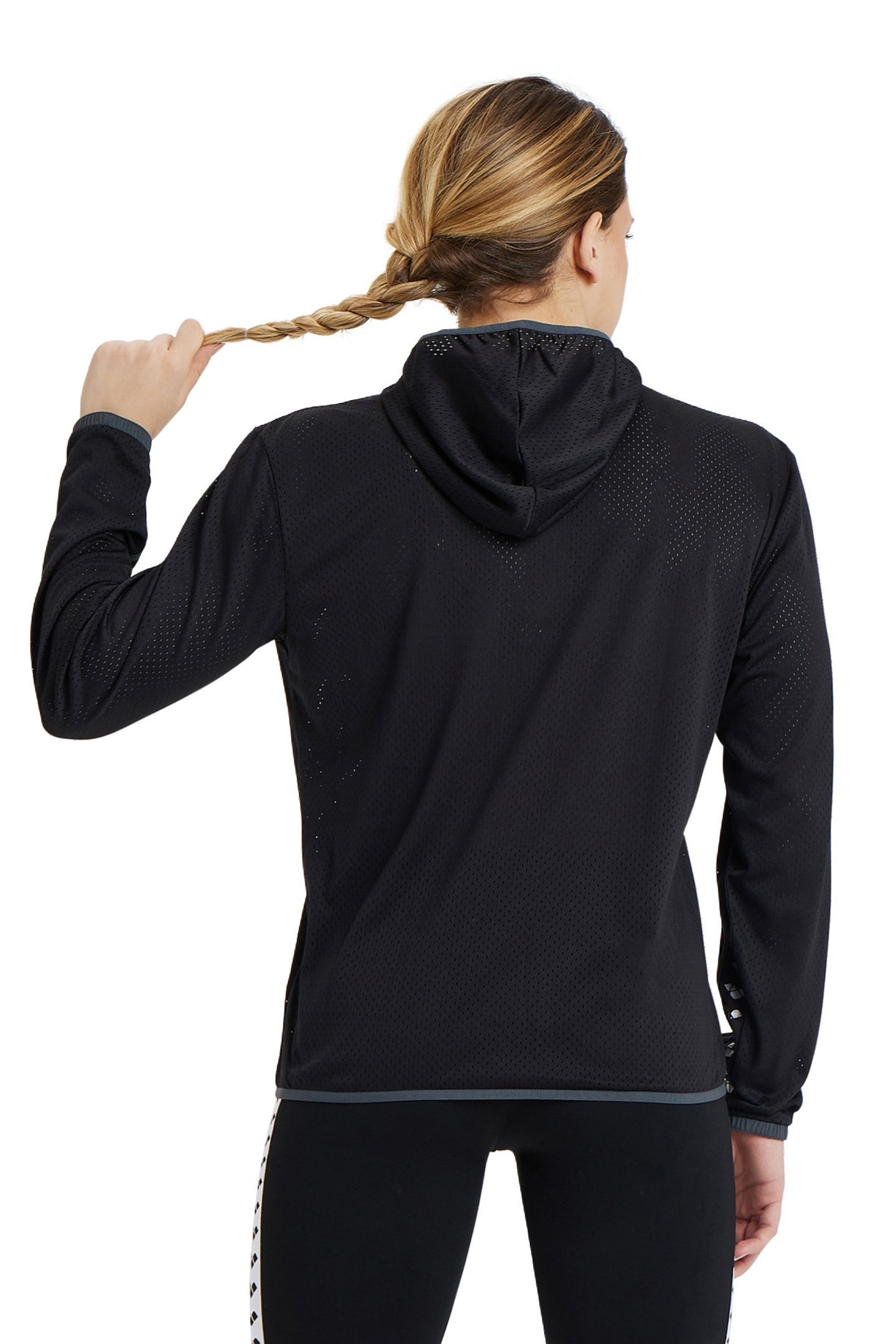 ARENA ICONS JACKET MESH BLACK BLACK SILVER 4