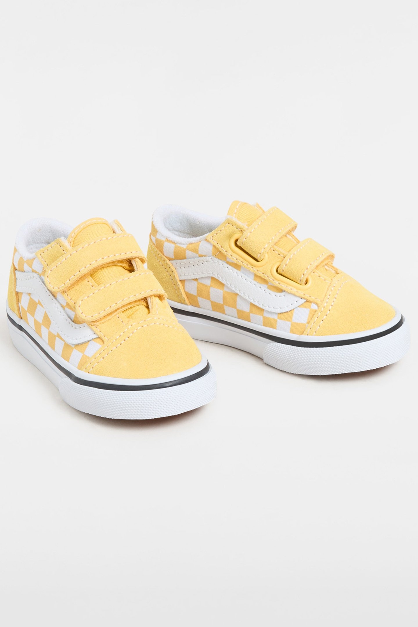 TODDLER OLD SKOOL CHECKERBOARD BANANA CREAM 2