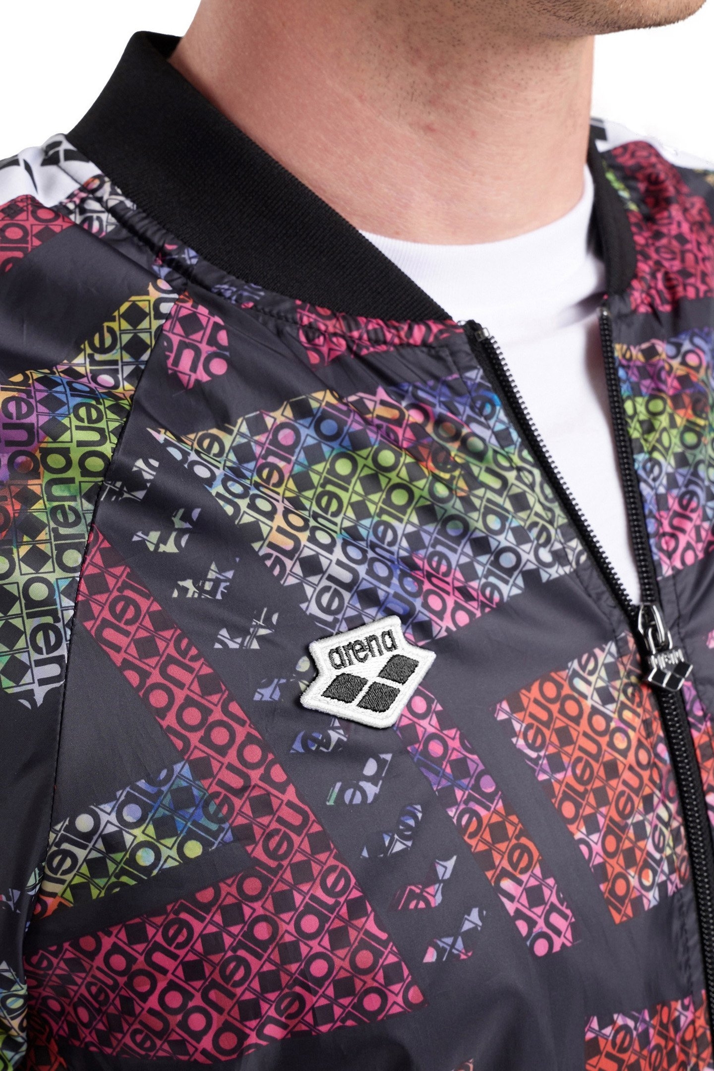 RELAX IV TEAM JACKET POLY MULTI DIAMONDS BLACK 8